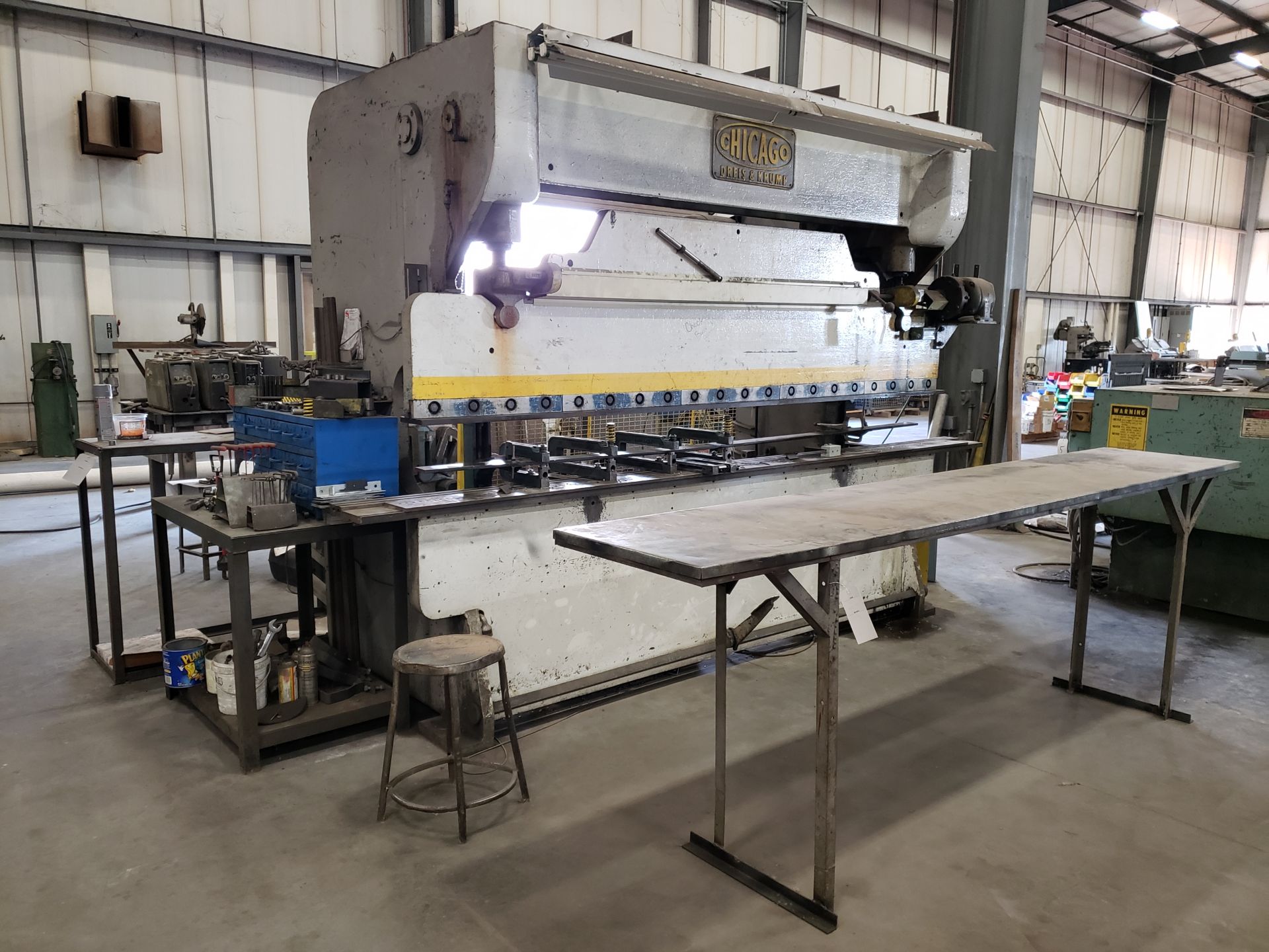 Chicago Dreis & Krump 10' Press Brake - Image 2 of 15