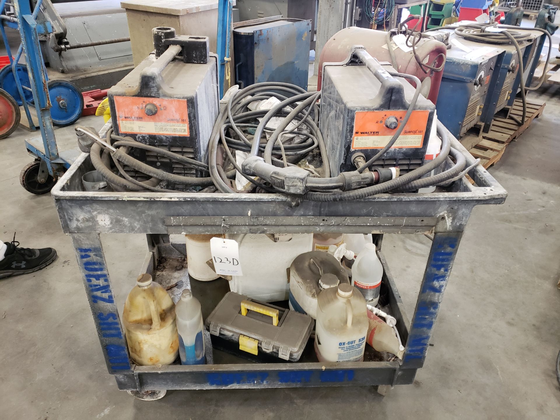 Lot of Walter SurFox 101 Weld Cleaning Systems