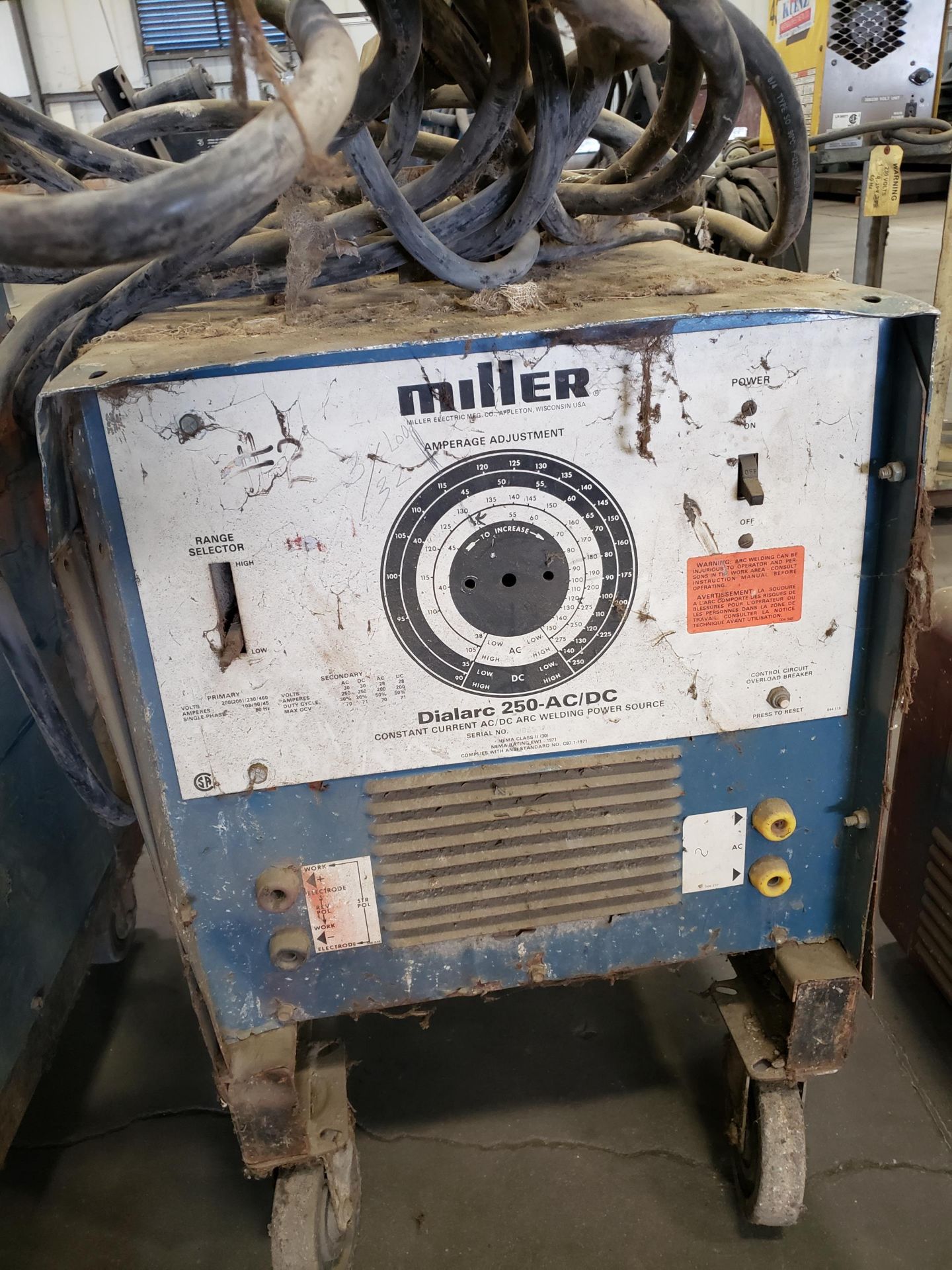 Miller Dialarc 250 Arc Welding Power Source