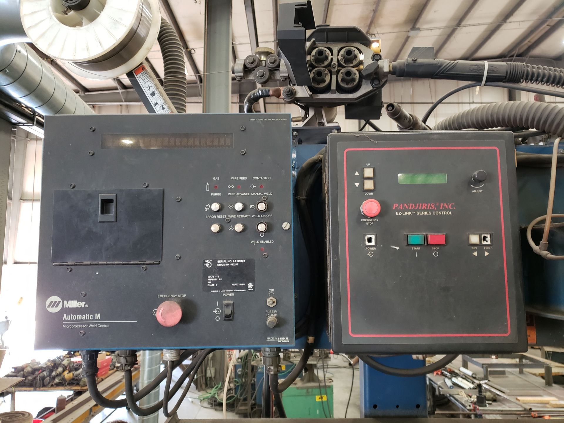 Pandjiris Model 72E 6-36 Seam Welder - Image 3 of 19