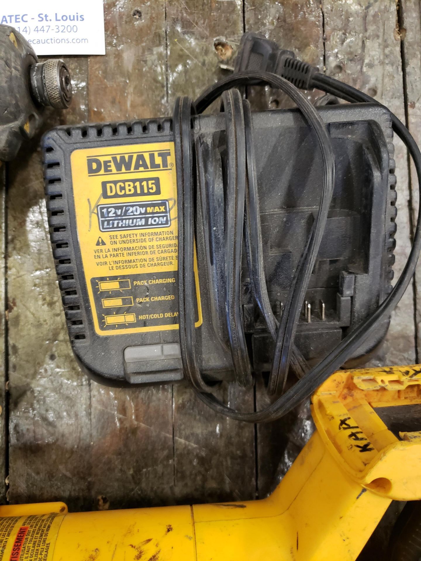 DeWalt Cordless Tool Set - Image 6 of 8