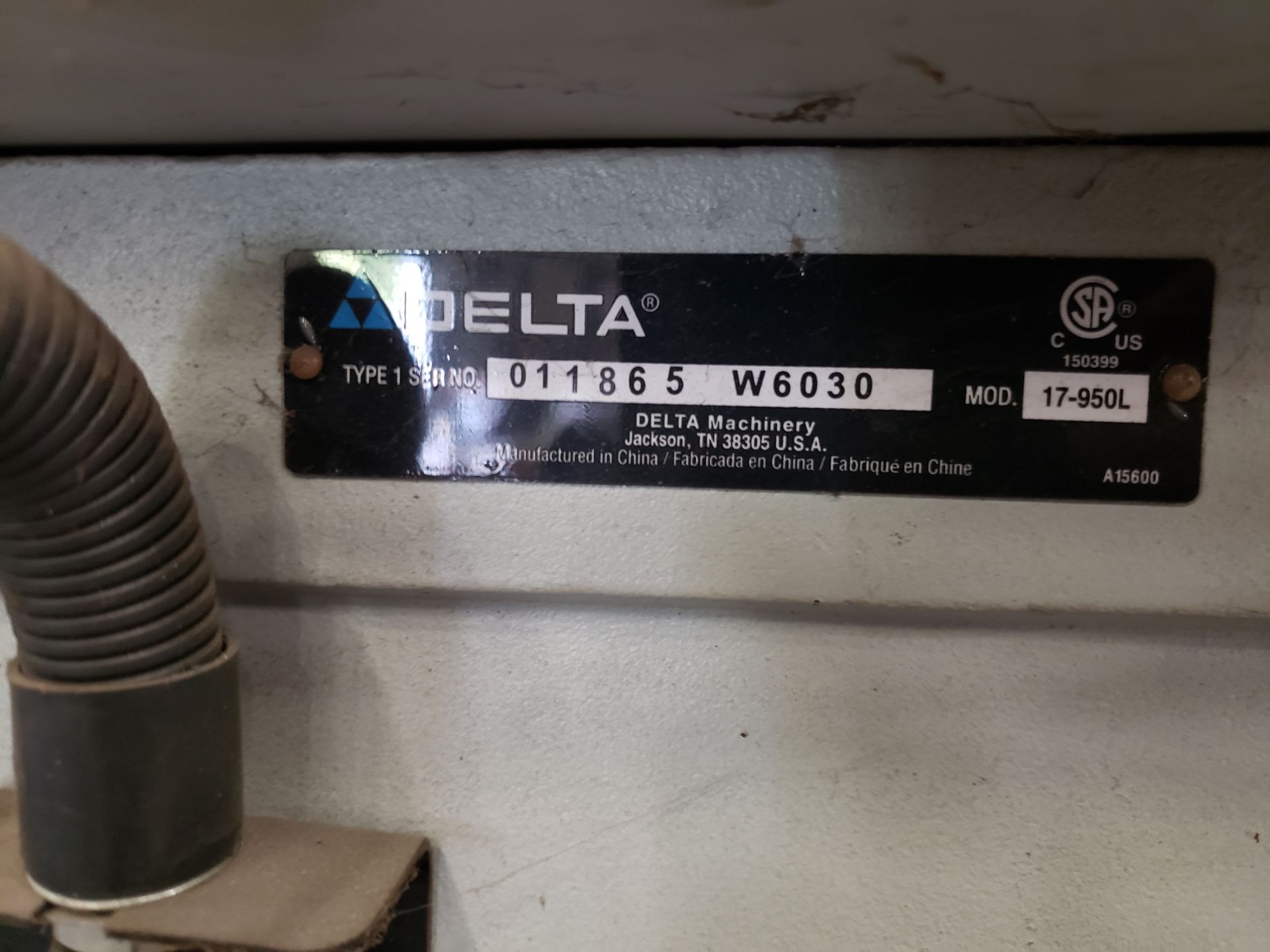 Delta Model 17-950L Pedestal Drill Press - Image 3 of 3