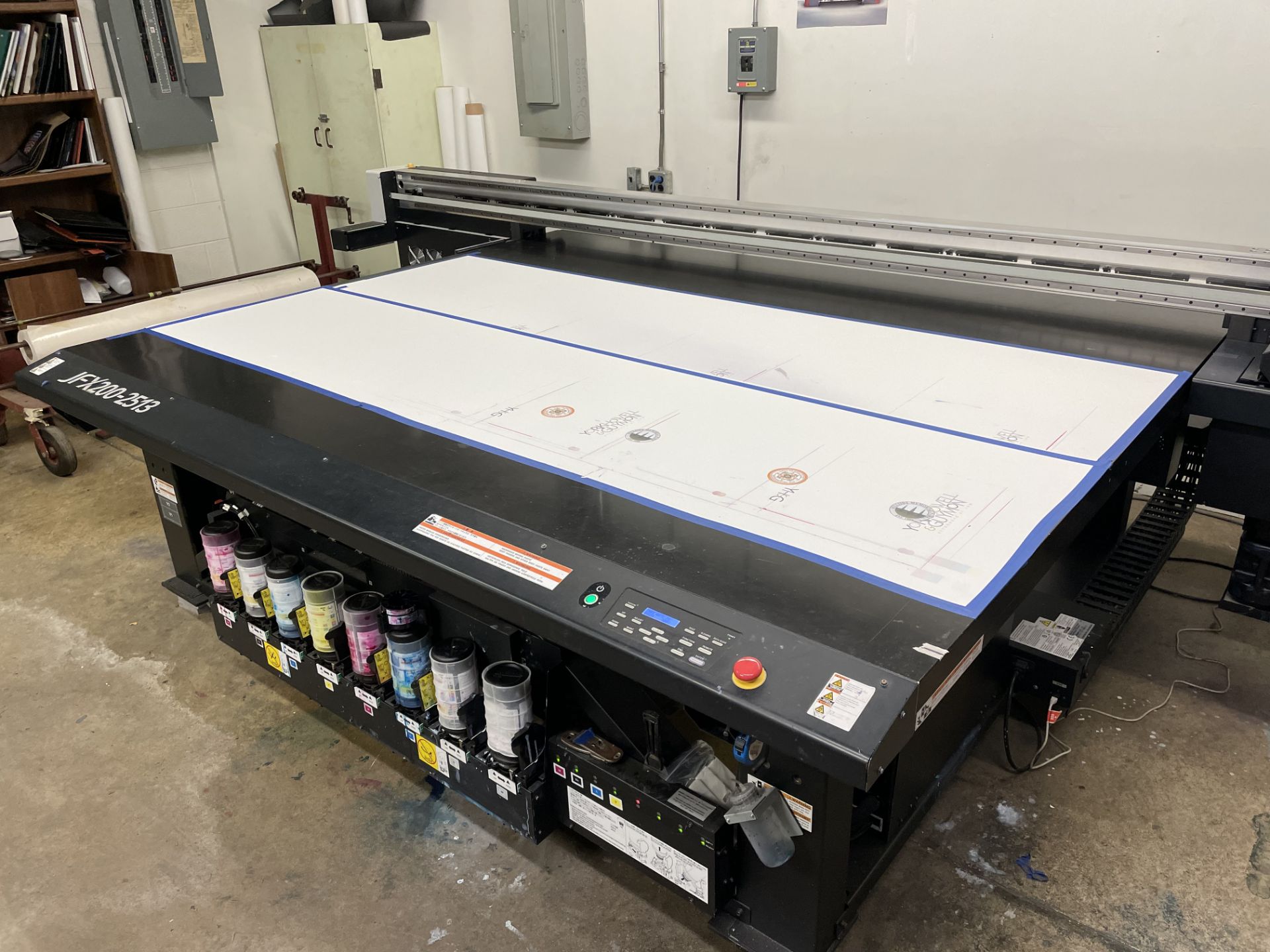 2014 Mimaki JFX200-2513 Wide Format Flatbed UV Color Inkjet Printer - Image 5 of 23