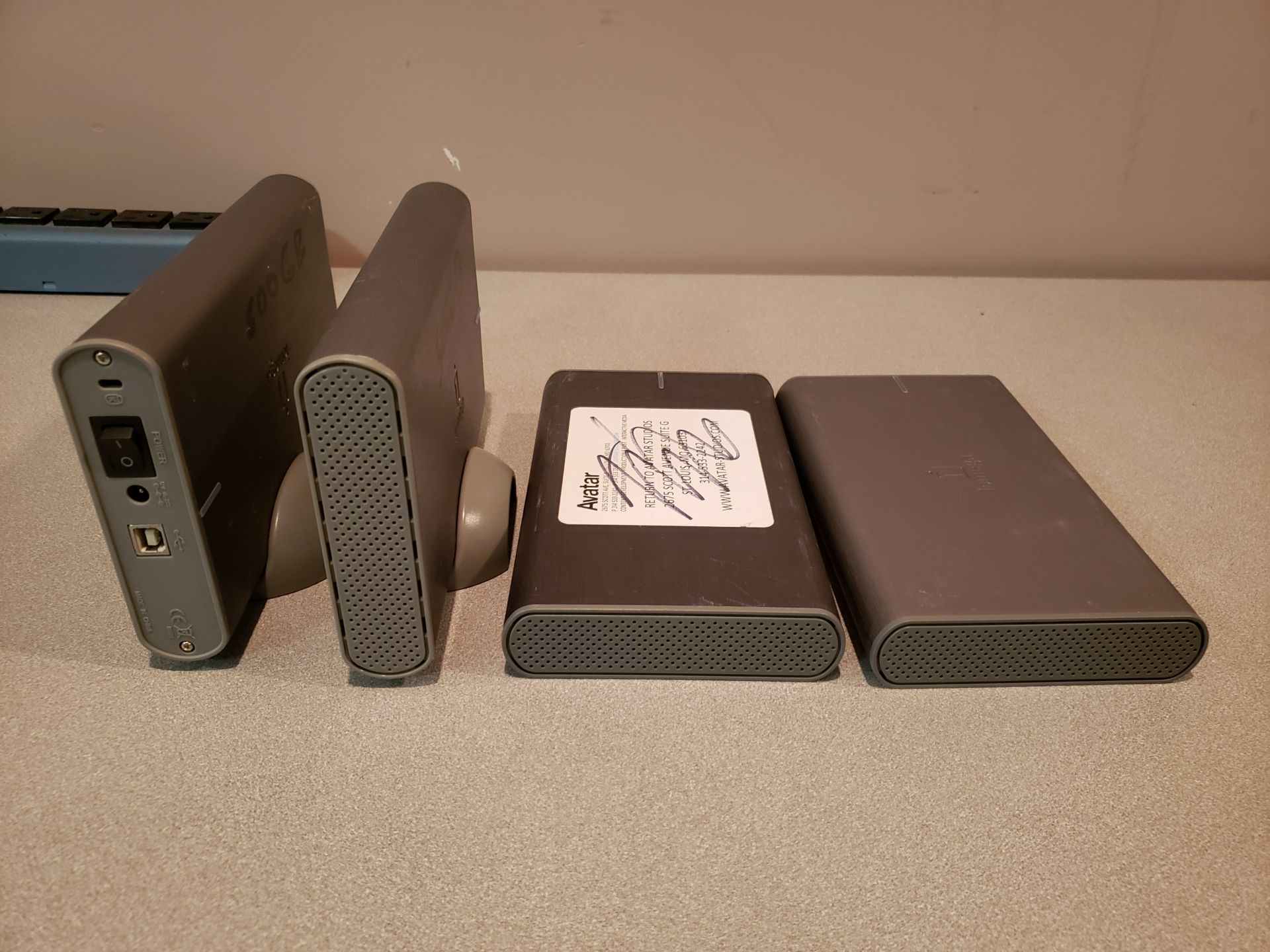 Lot of External Hard Drives