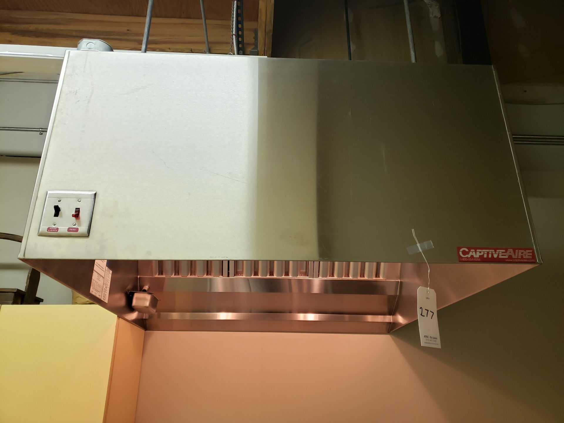 Captive Aire Kitchen Hood