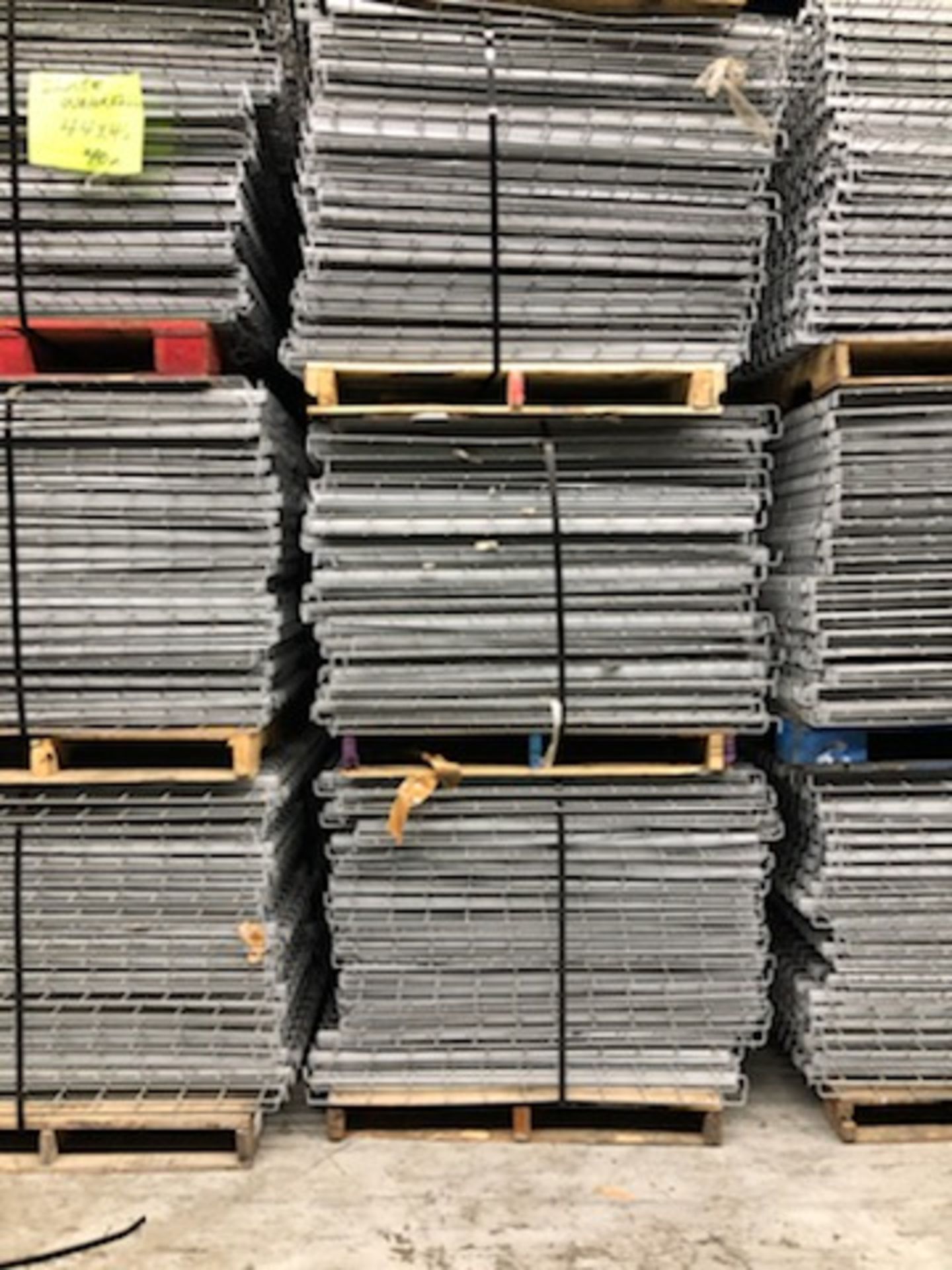 USED 40 PCS OF LAY IN FLUSH 44" X 46" WIREDECK - Image 2 of 2