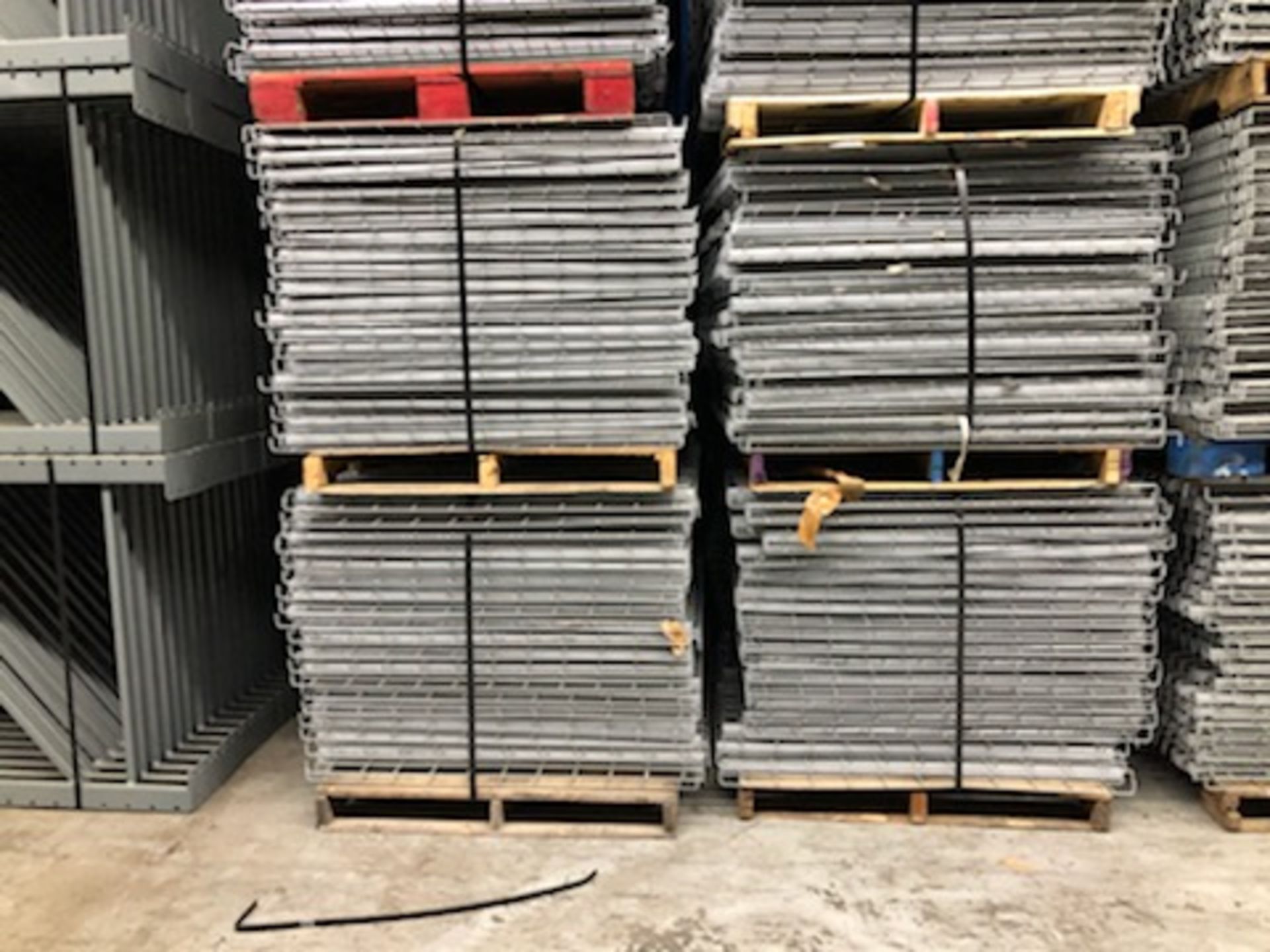 USED 40 PCS OF LAY IN FLUSH 44" X 46" WIREDECK