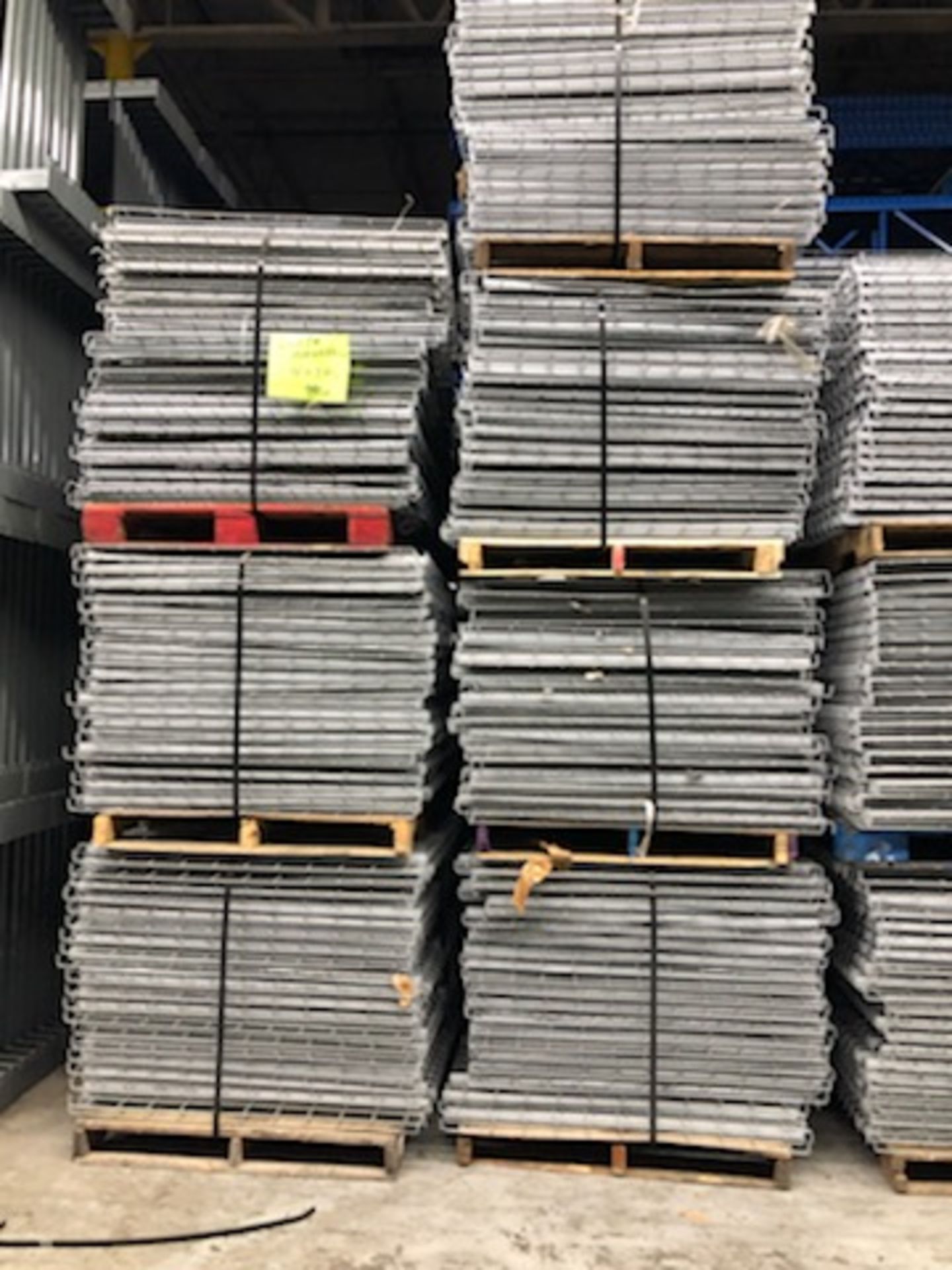 USED 120 PCS OF LAY IN FLUSH 44" X 46" WIREDECK