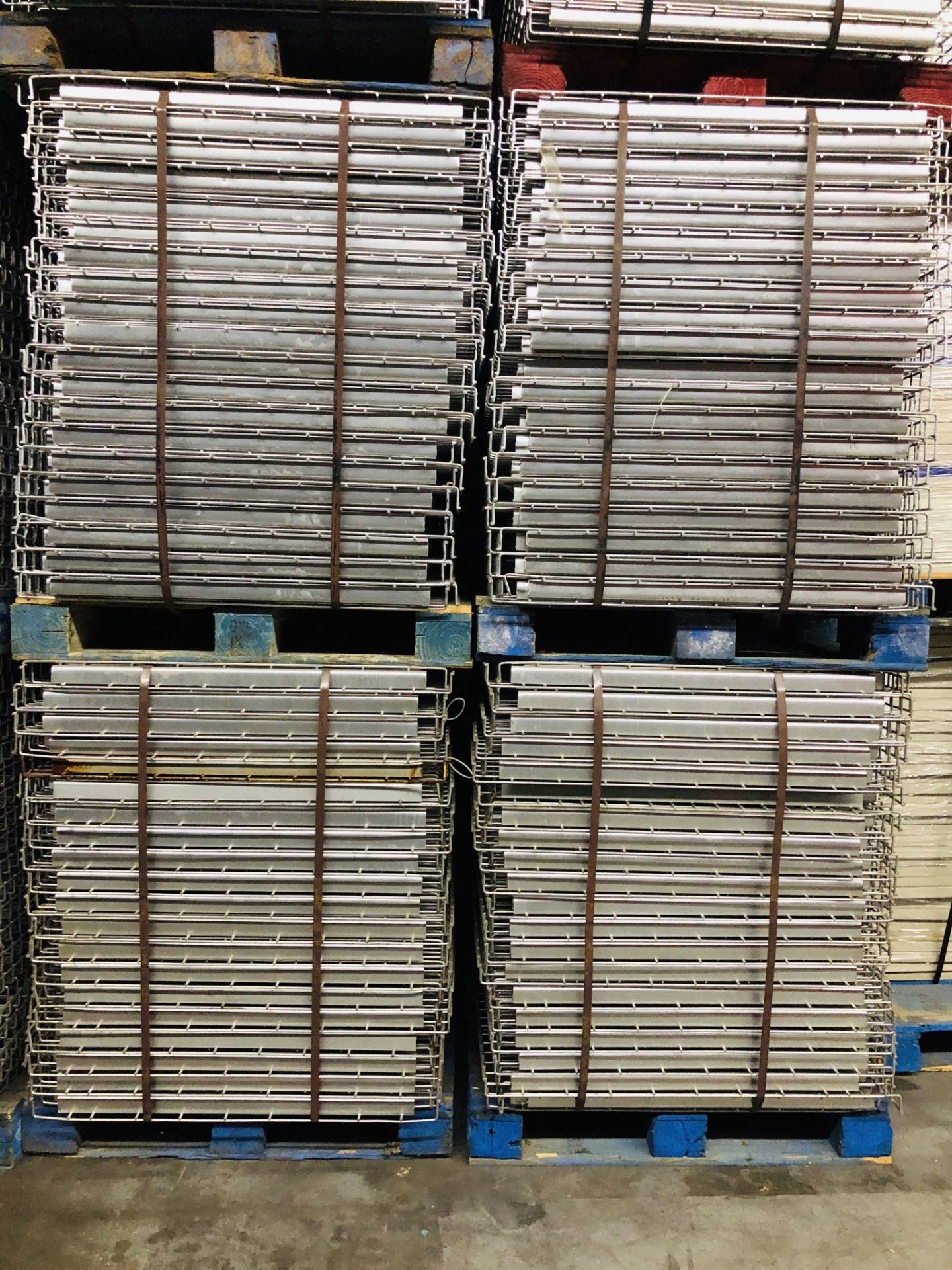 27 BAYS OF TEARDROP STYLE PALLET RACKS - 9 BAYS X 3 LINES X 8'H X 36"D X 96"W - Image 5 of 5