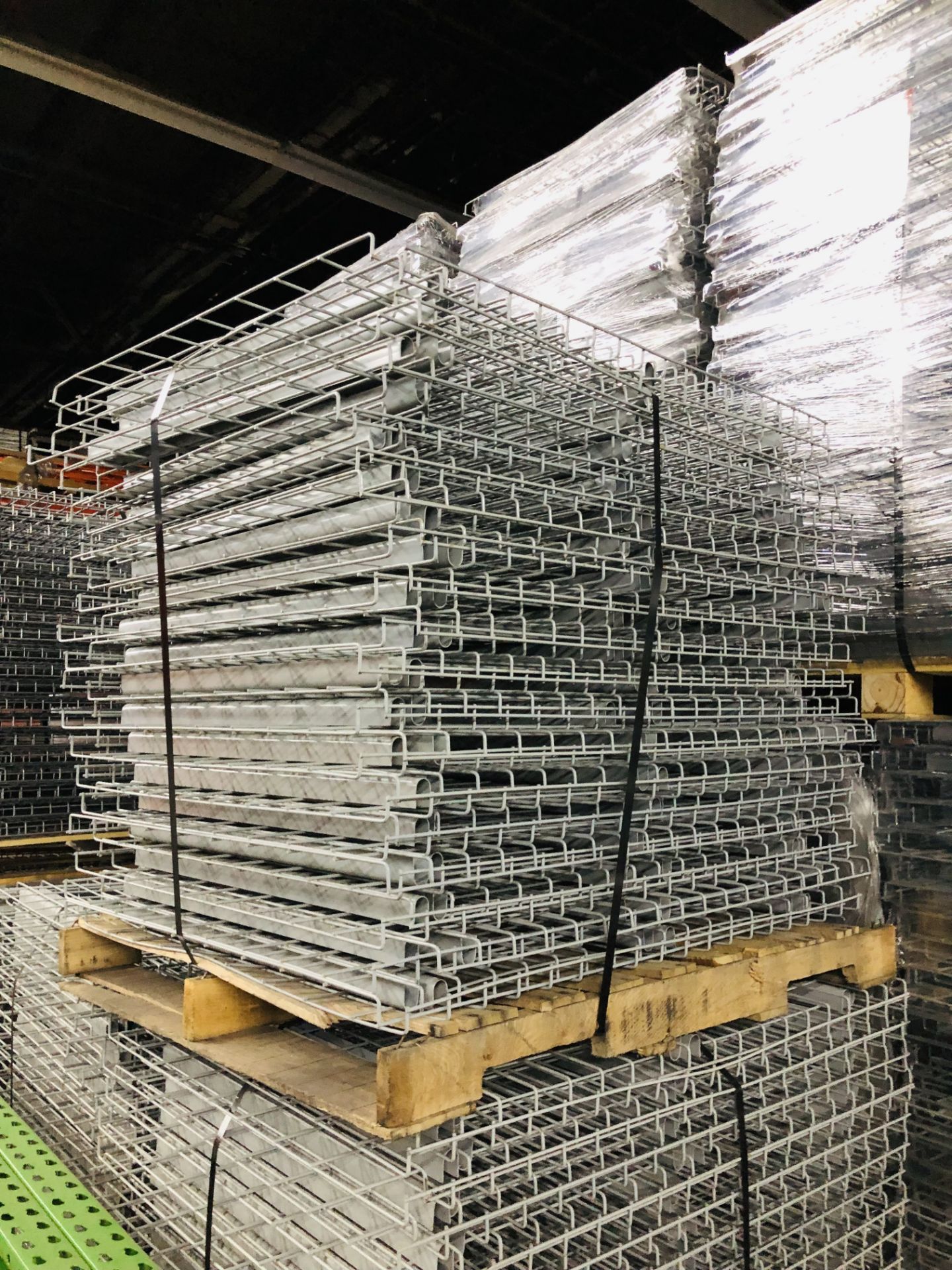 9 BAYS OF KEYSTONE STYLE PALLET RACKS - 5 BAYS X 3 LINES X 8'H X 36"D X 96"W - Image 5 of 5