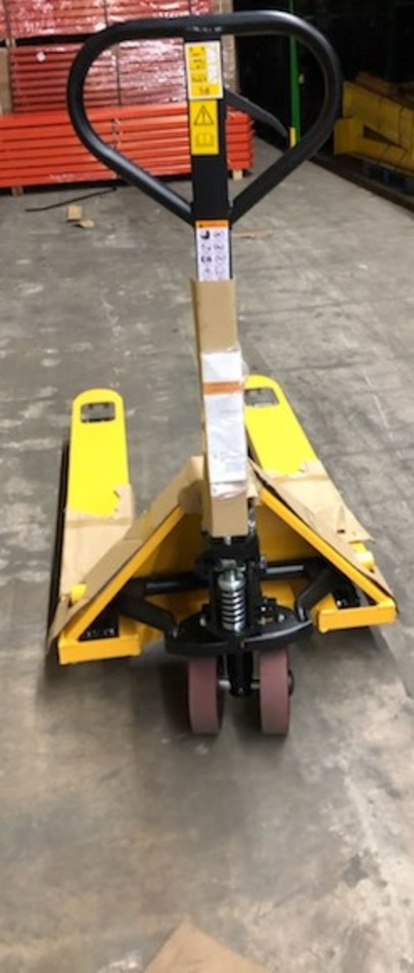 21"W X 48"L BRAND NEW NARROW PALLET JACK - Image 3 of 5