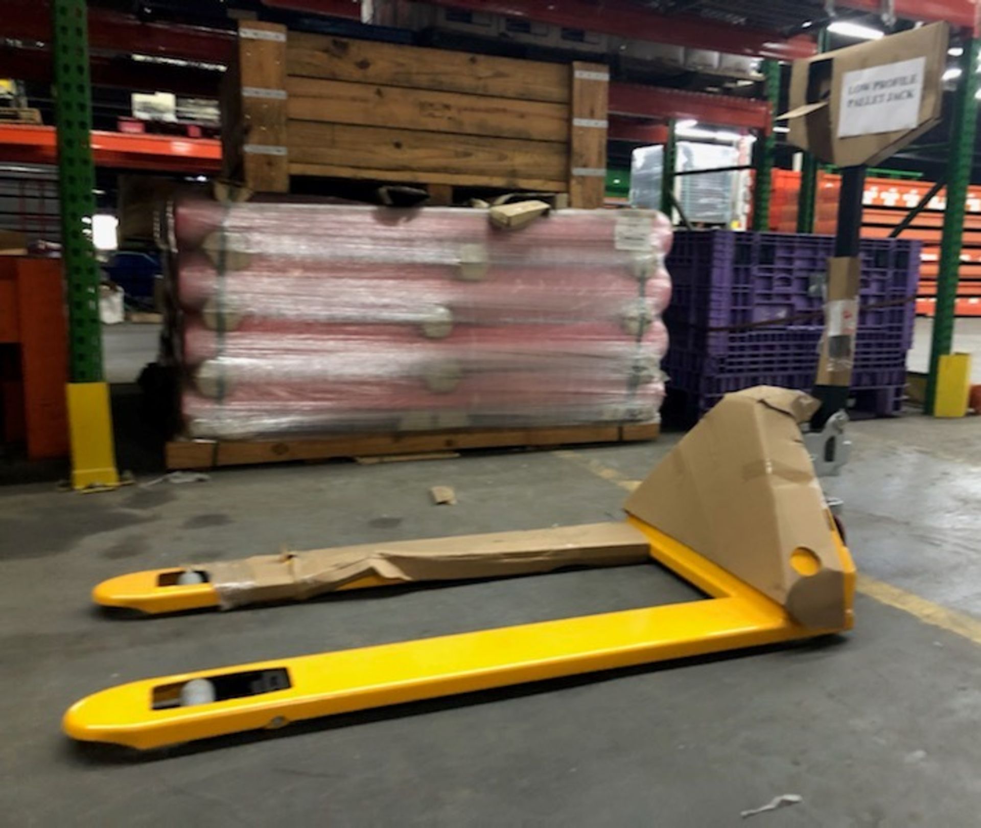 27"W X 48"L BRAND NEW LOW PROFILE PALLET JACK