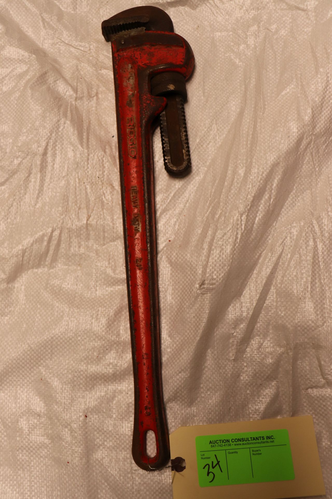 Ridgid 24" pipe wrench