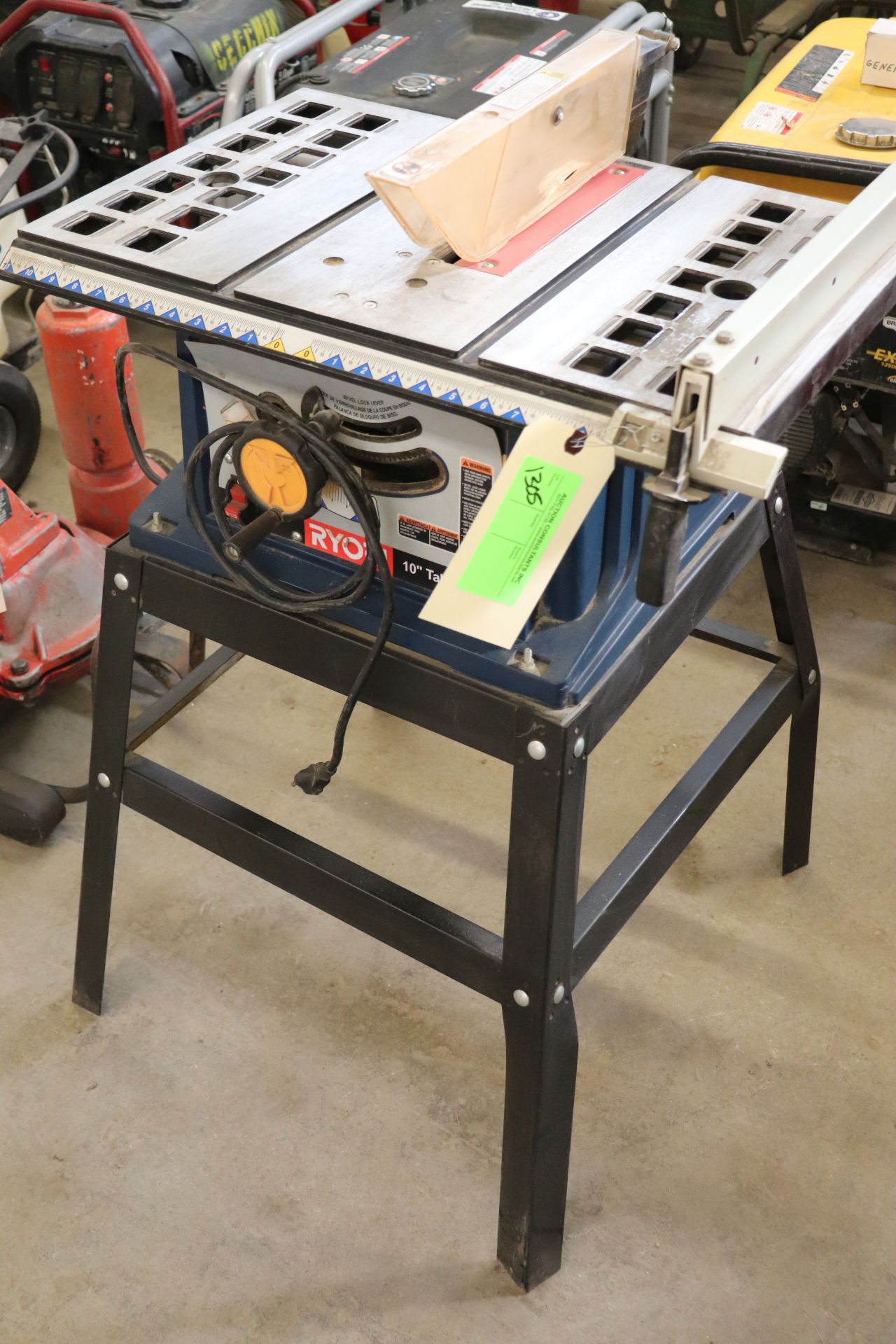 Ryobi 10" tablesaw BTS10S