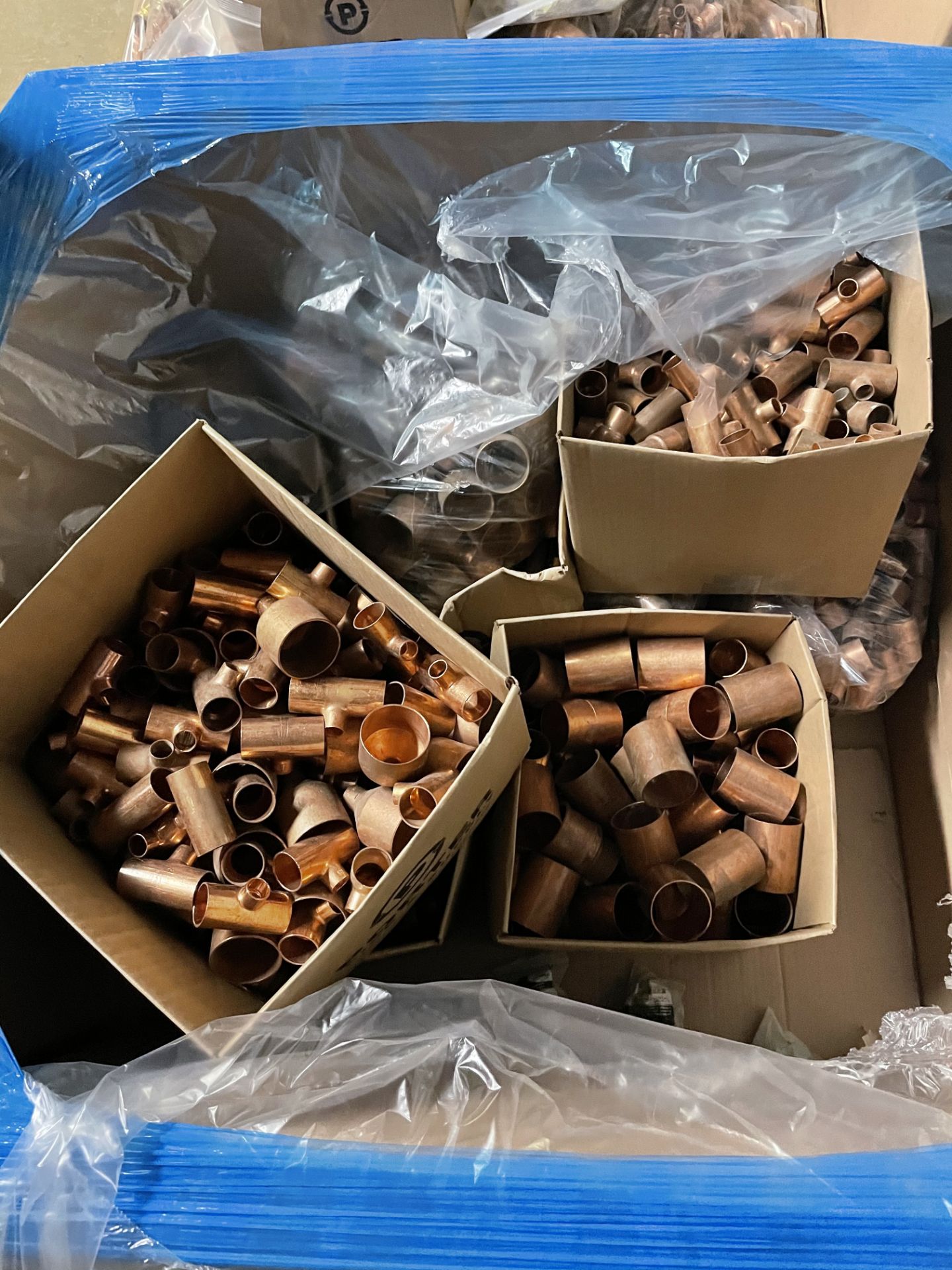 Misc Copper fittings, entire pallet