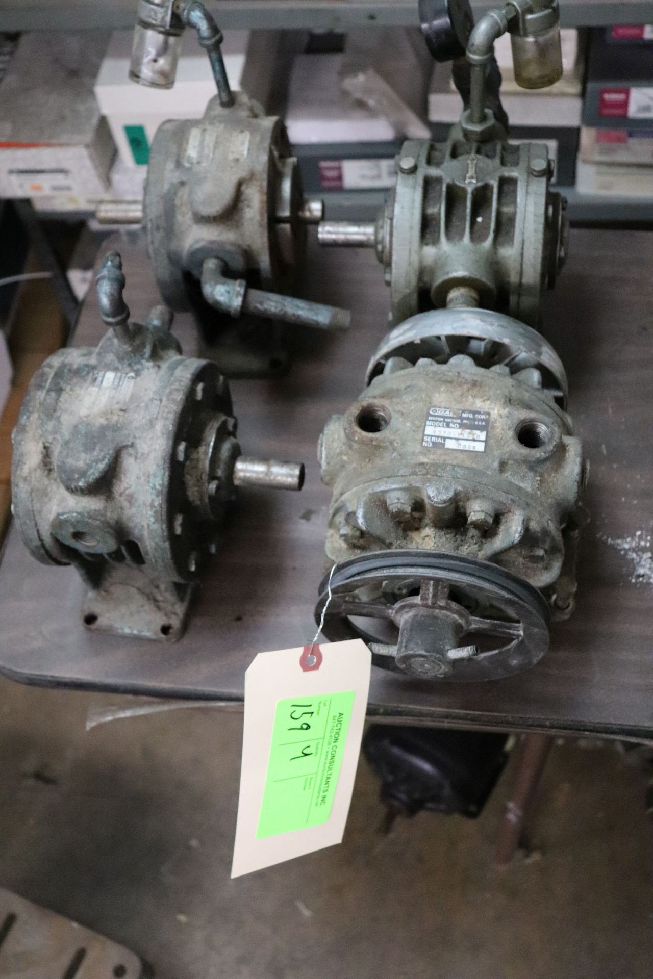 4 Rotary Vane Air Pumps