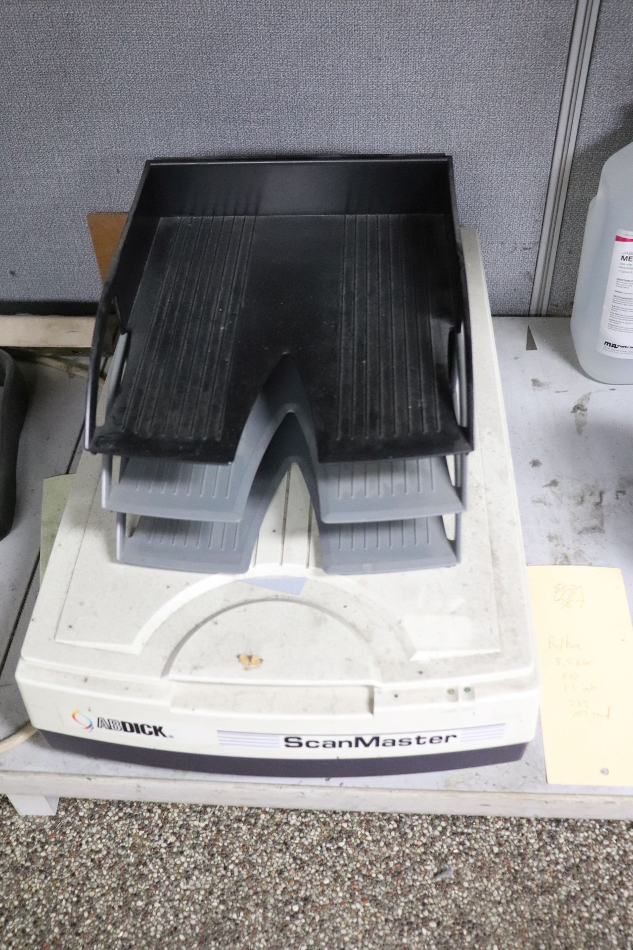 AB Dick model DPM2508 plate maker, digital, with scanner and three desktops - Image 2 of 5