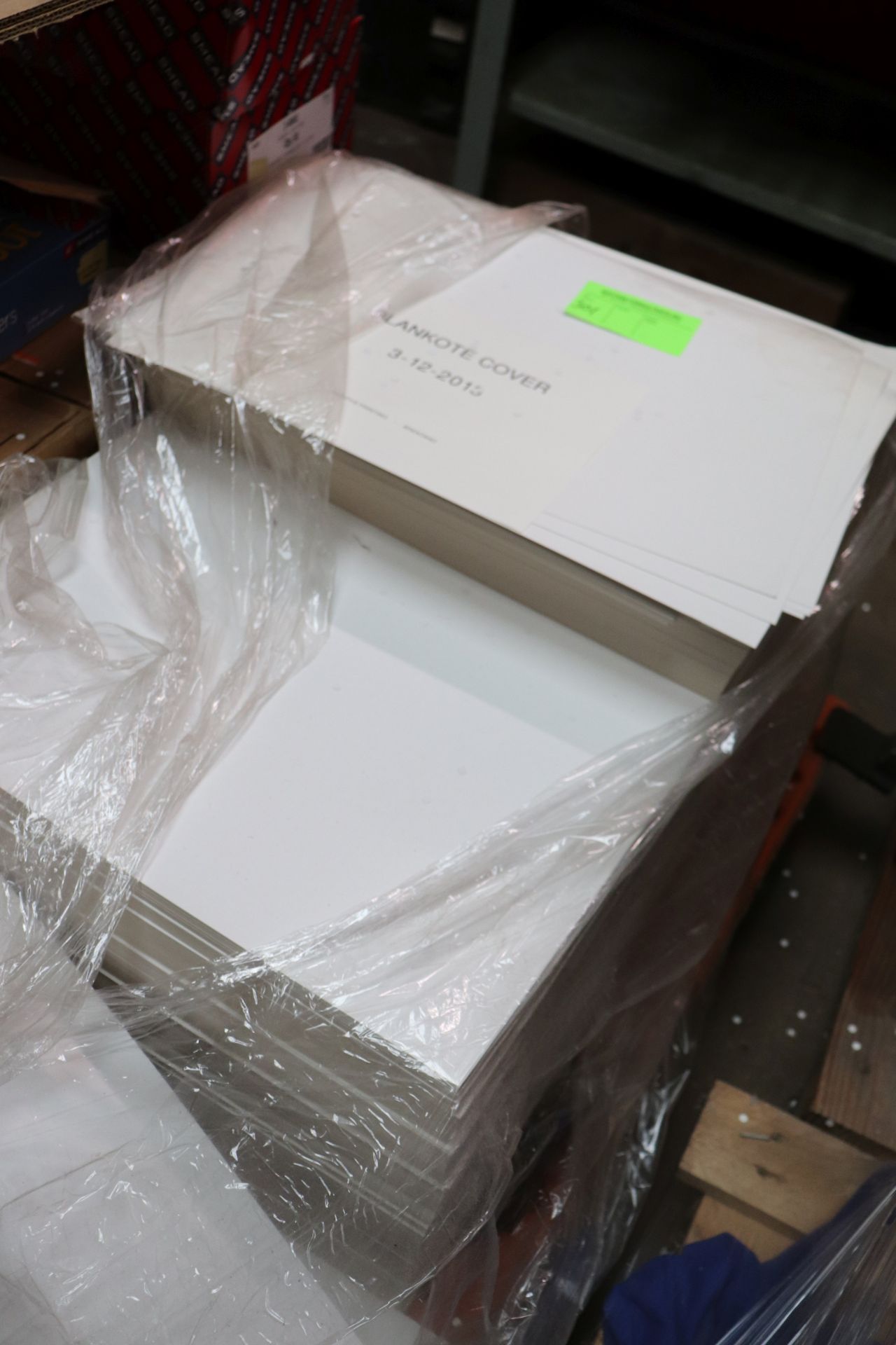 Pallet of paper products, blank cutters and folders - Image 2 of 2