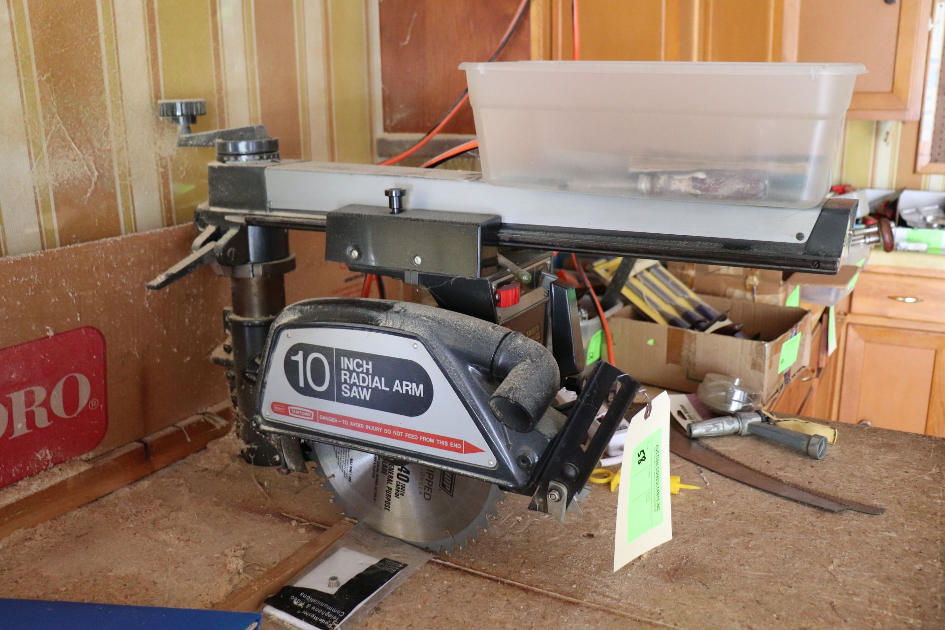 Craftsman 10" radial arm saw, model KS48YZCG-159