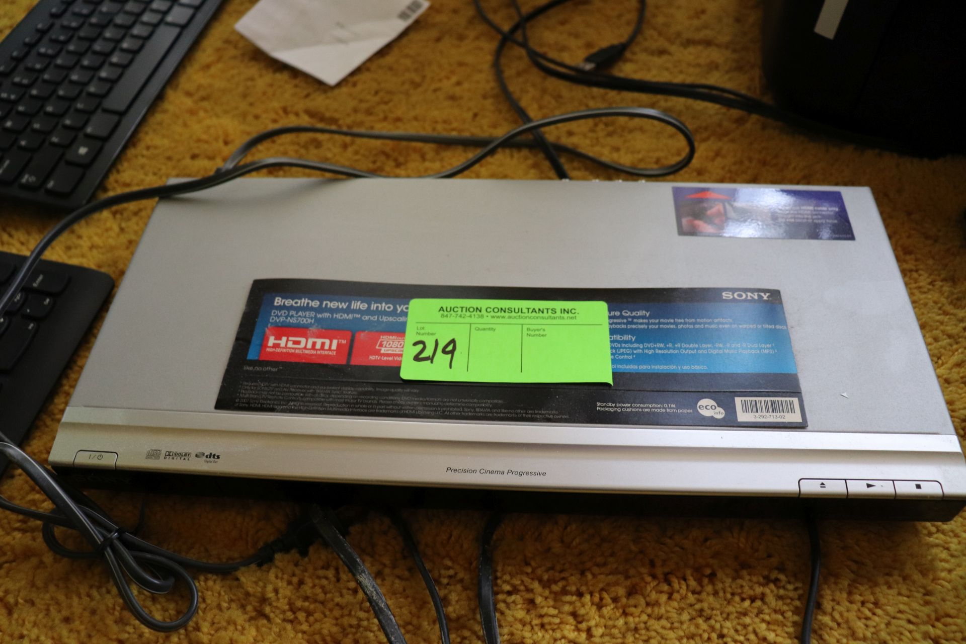 Sony CD DVD player, model DVP-NS700H - Image 2 of 2