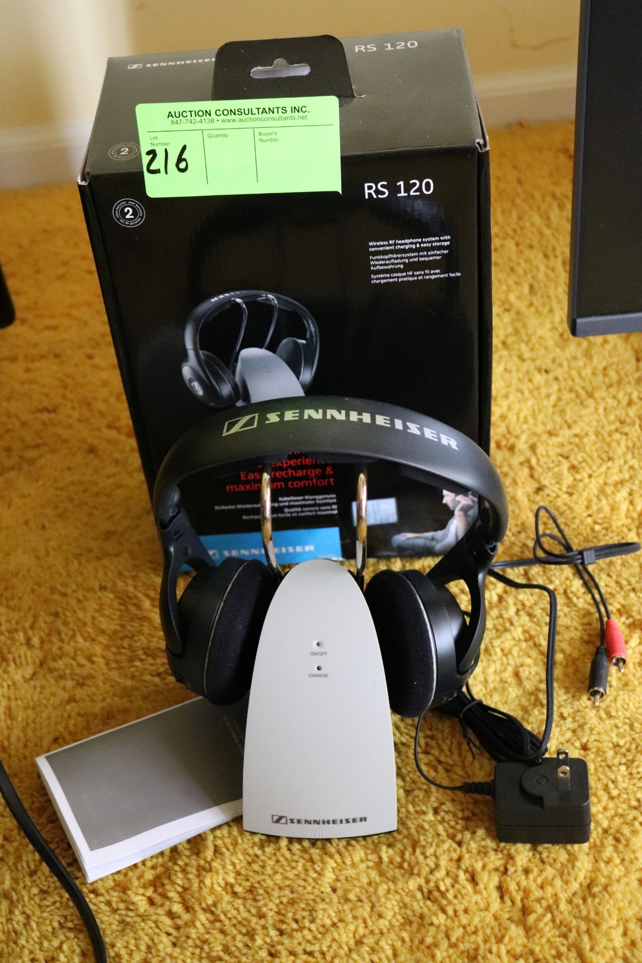 Sennheiser RS120 wireless headphones - Image 2 of 2