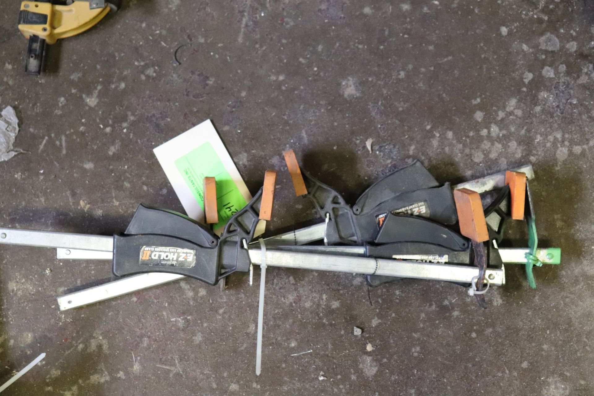 Three 2' clamp and spreader clamps by EZ Hold 2