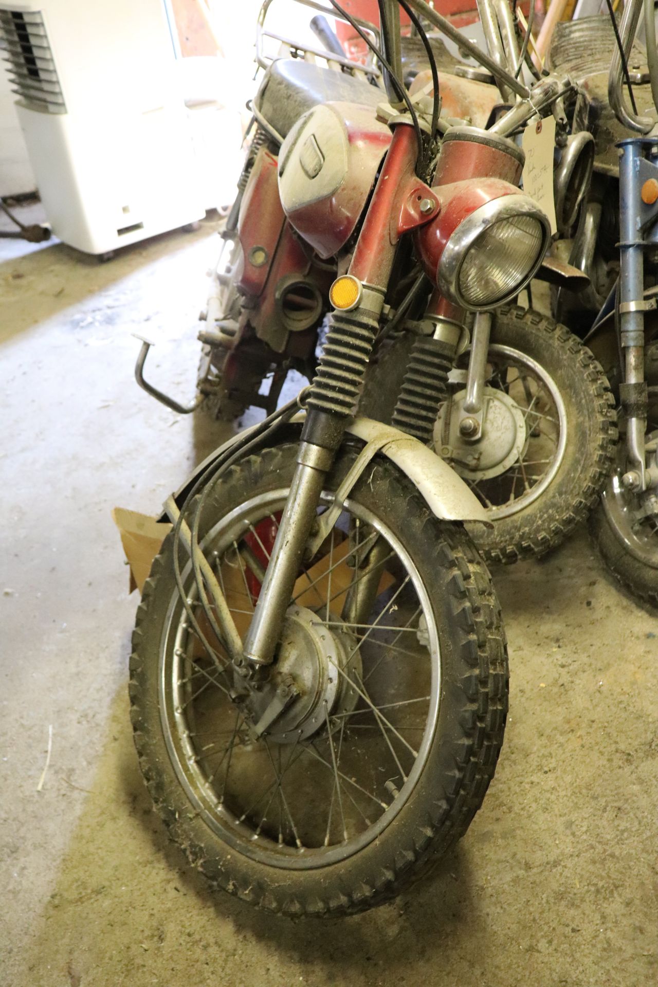 1970 Yamaha 100 L5TA, original paint, rolling chassis, 5,070 miles MINI BIKES MARKED AS PARTS BIKES, - Image 2 of 7