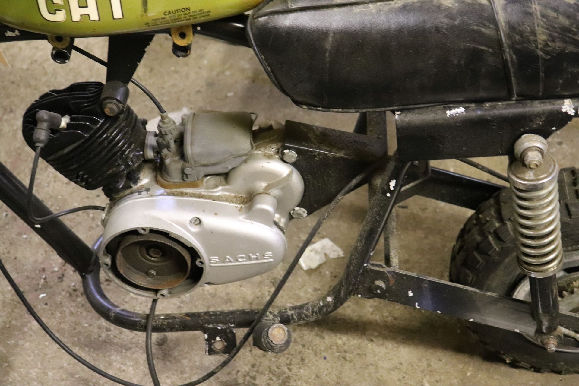 1971 Arctic Cat Whisker, model 2328-001 MINI BIKES MARKED AS PARTS BIKES, NOT OPERATIONAL, CONDITION - Image 2 of 5