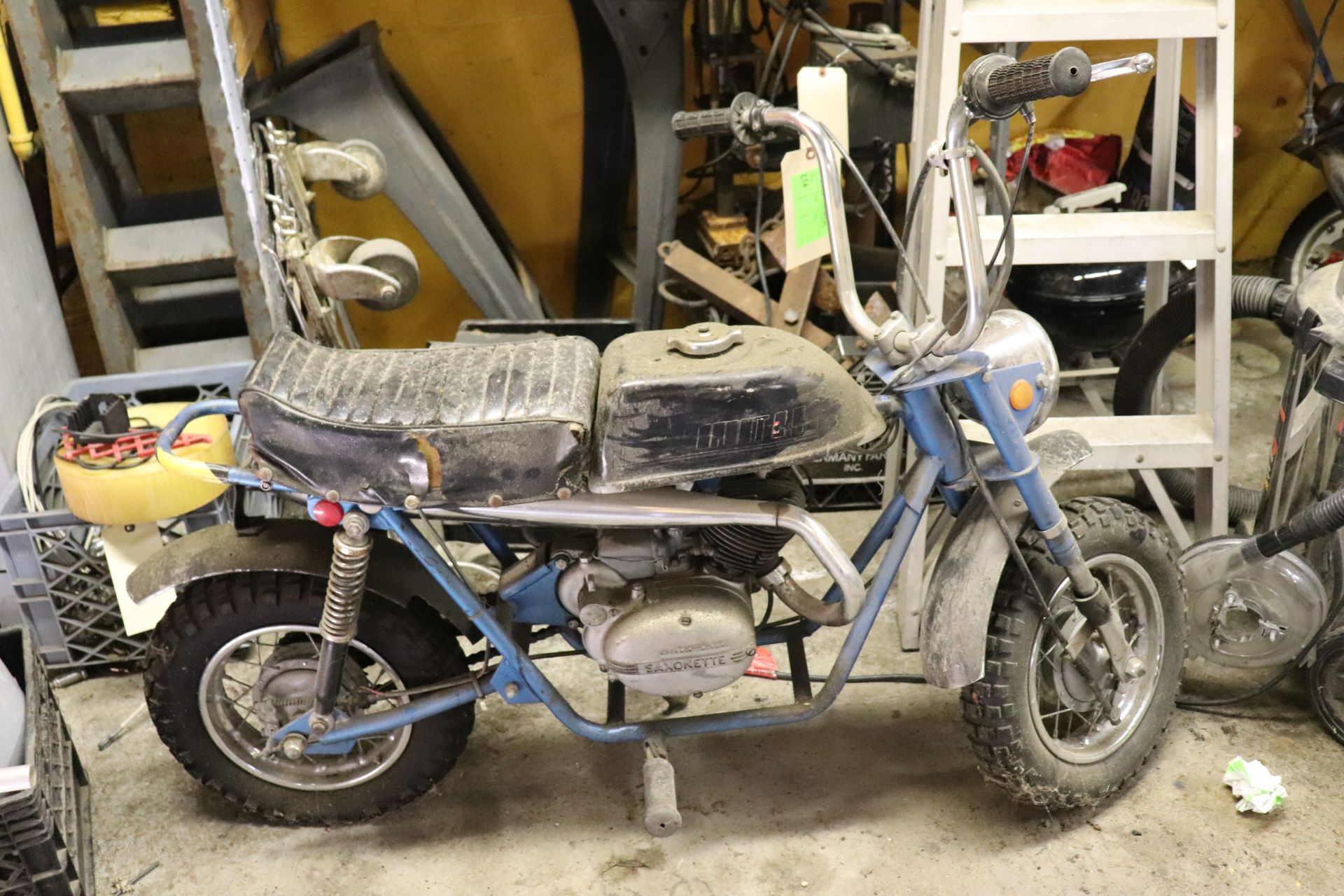 1971 Coleman Sport 240 rolling chassis mini bike MINI BIKES MARKED AS PARTS BIKES, NOT OPERATIONAL,