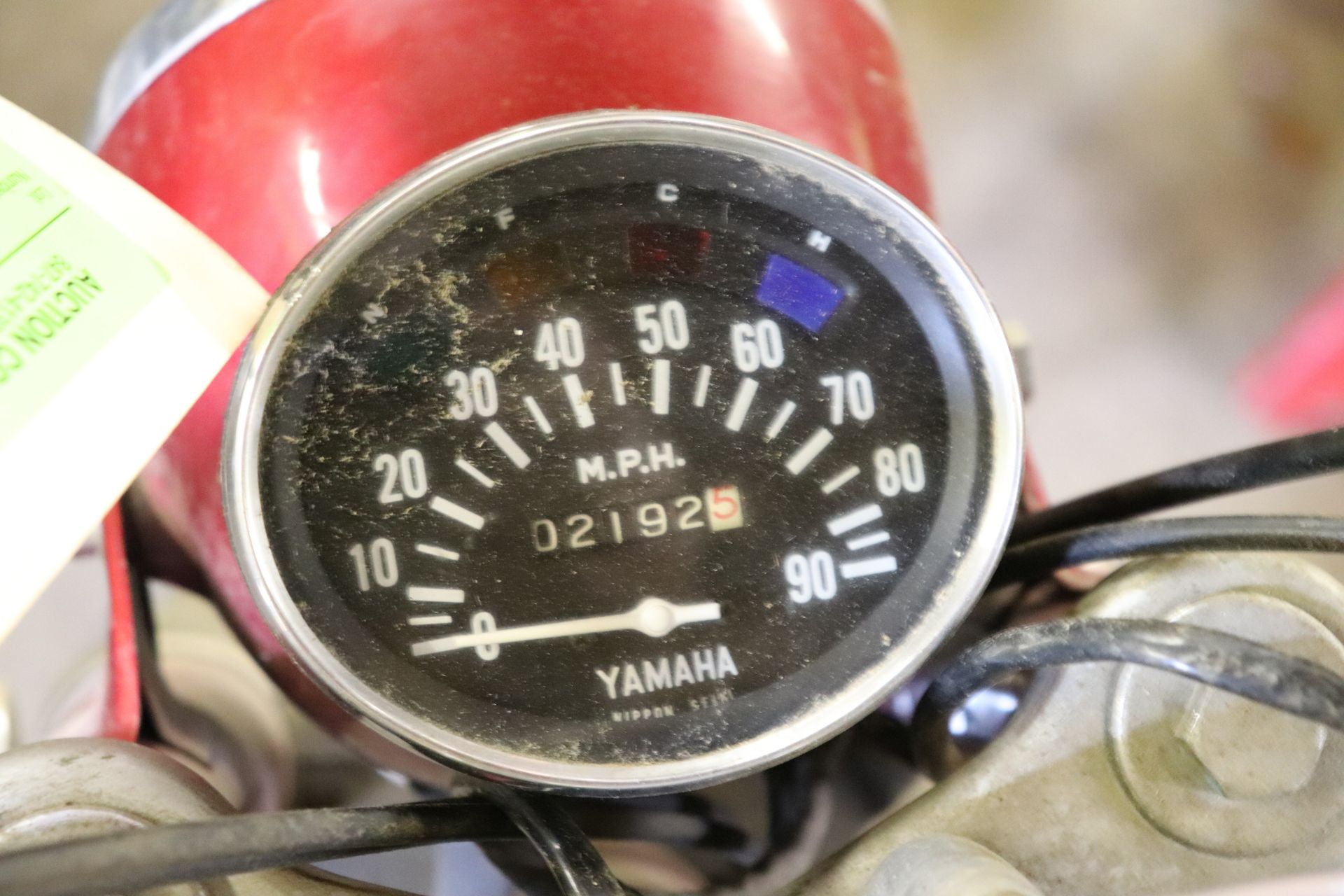 1971 Yamaha 100 L5TA, complete, turns over, no key, with manual, 2,192 miles MINI BIKES MARKED AS PA - Image 5 of 8