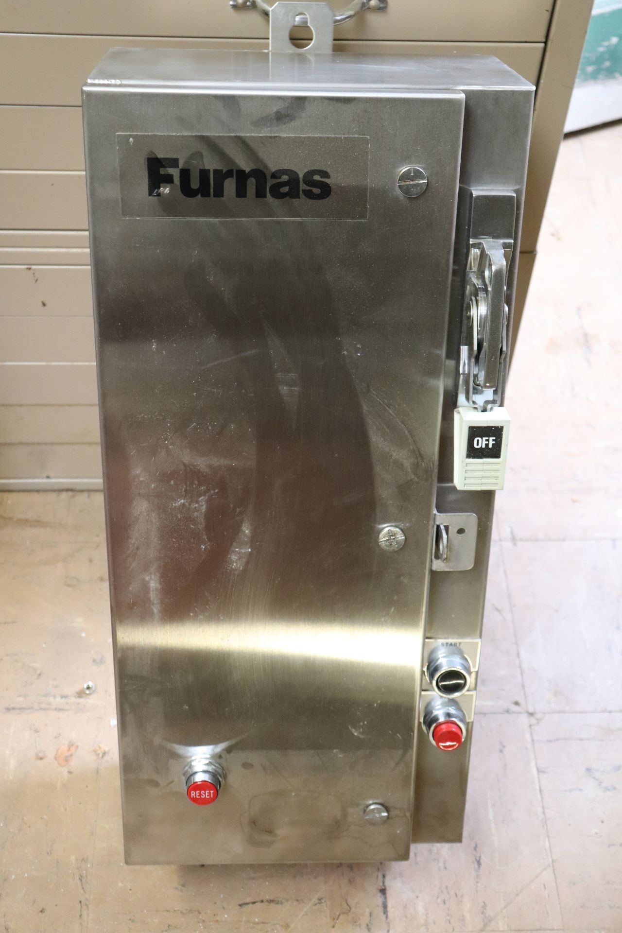 Furnas 3-phase combination magnetic starter, catalog 17CP92WF