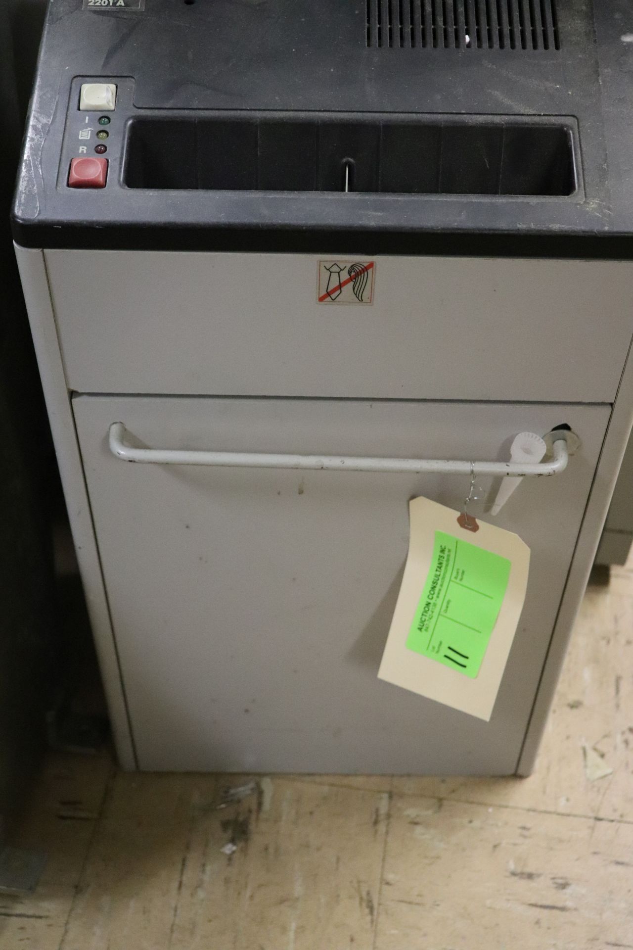 Ideal paper shredder, model 2201A