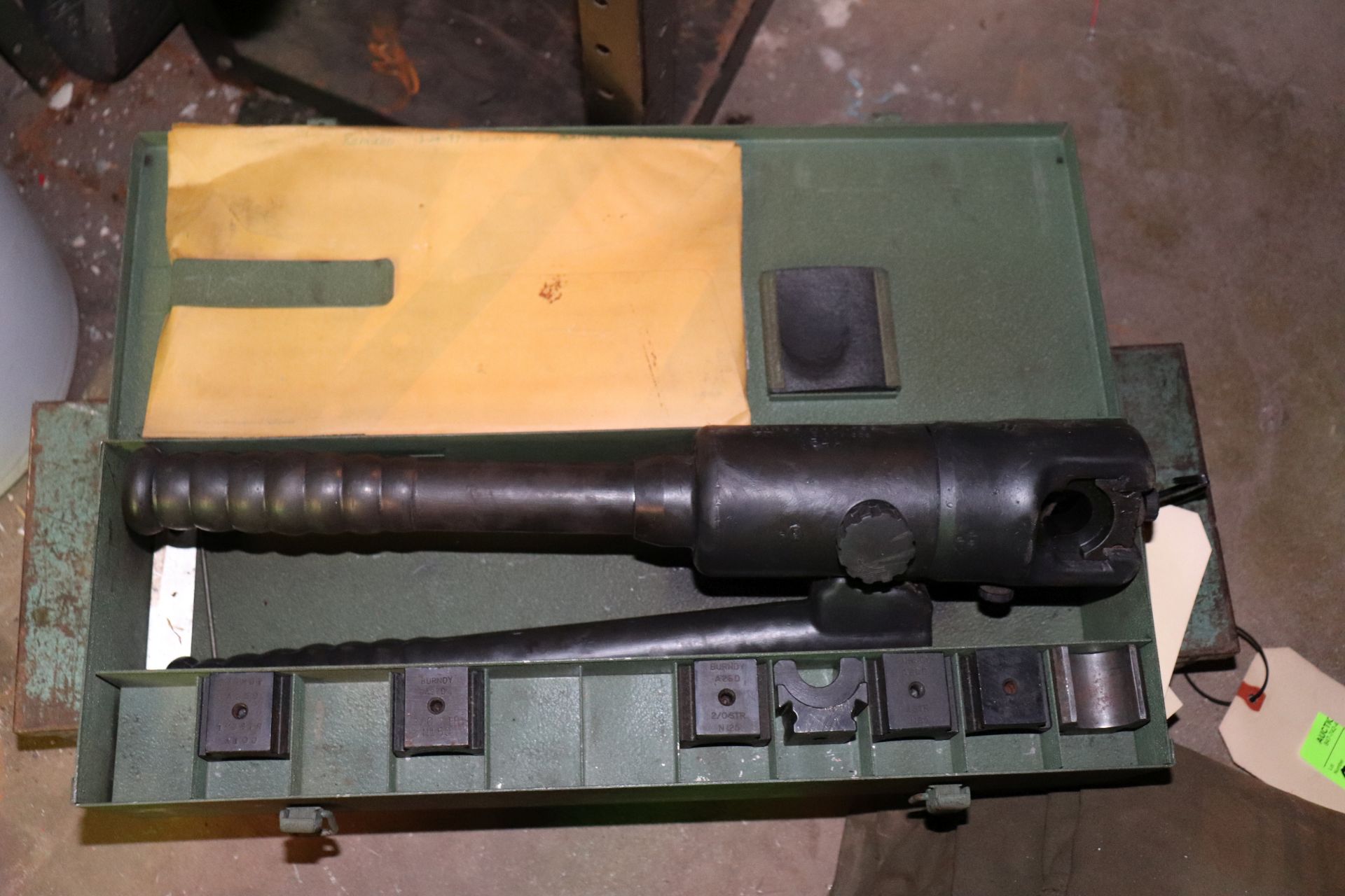 Burndy Y34A Hypress hydraulic crimper