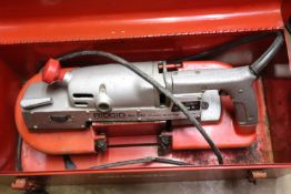 Ridgid 942 portable bandsaw with case