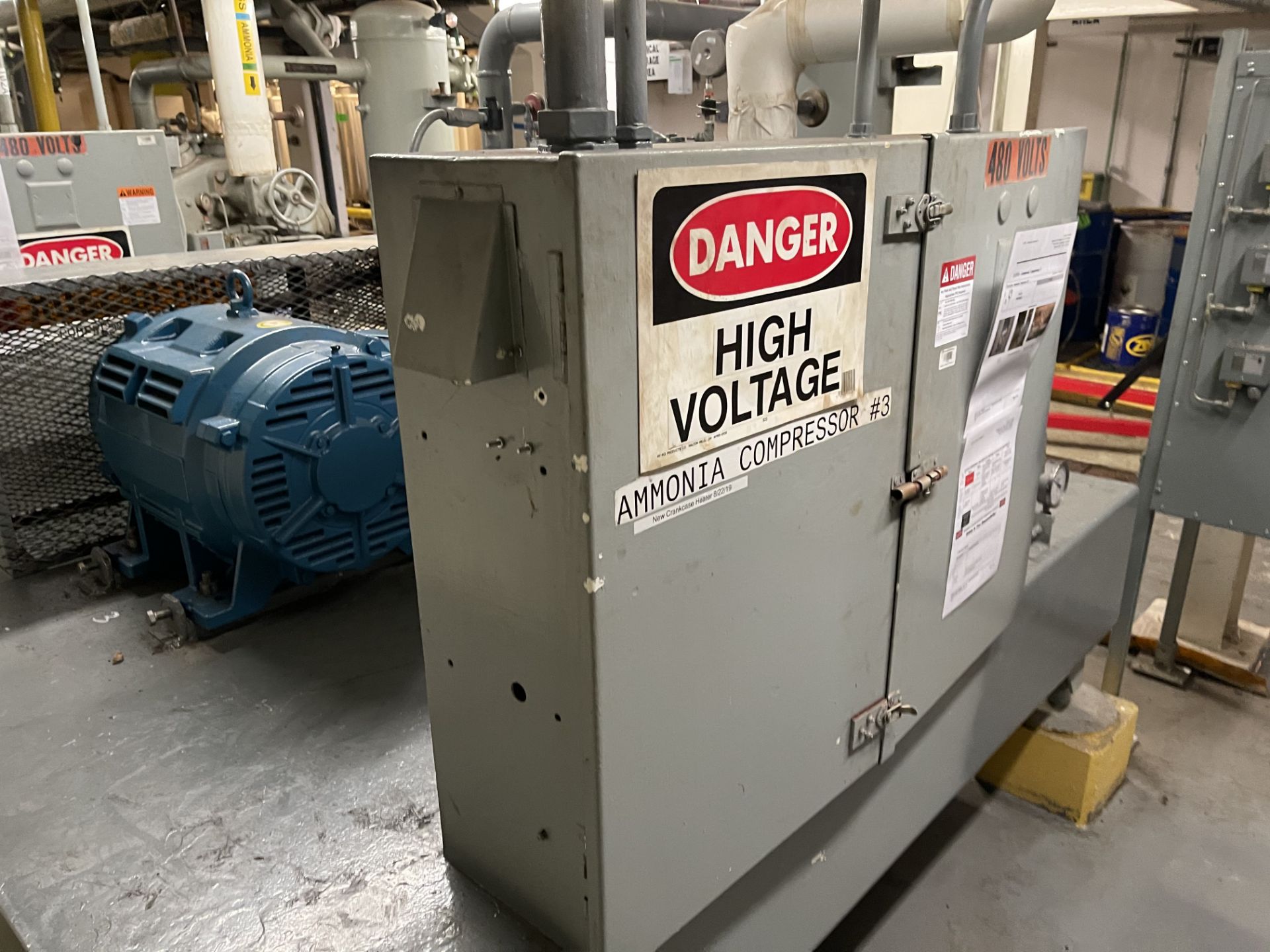 Vilter 450XL 125HP Ammonia Compressor - Image 6 of 7