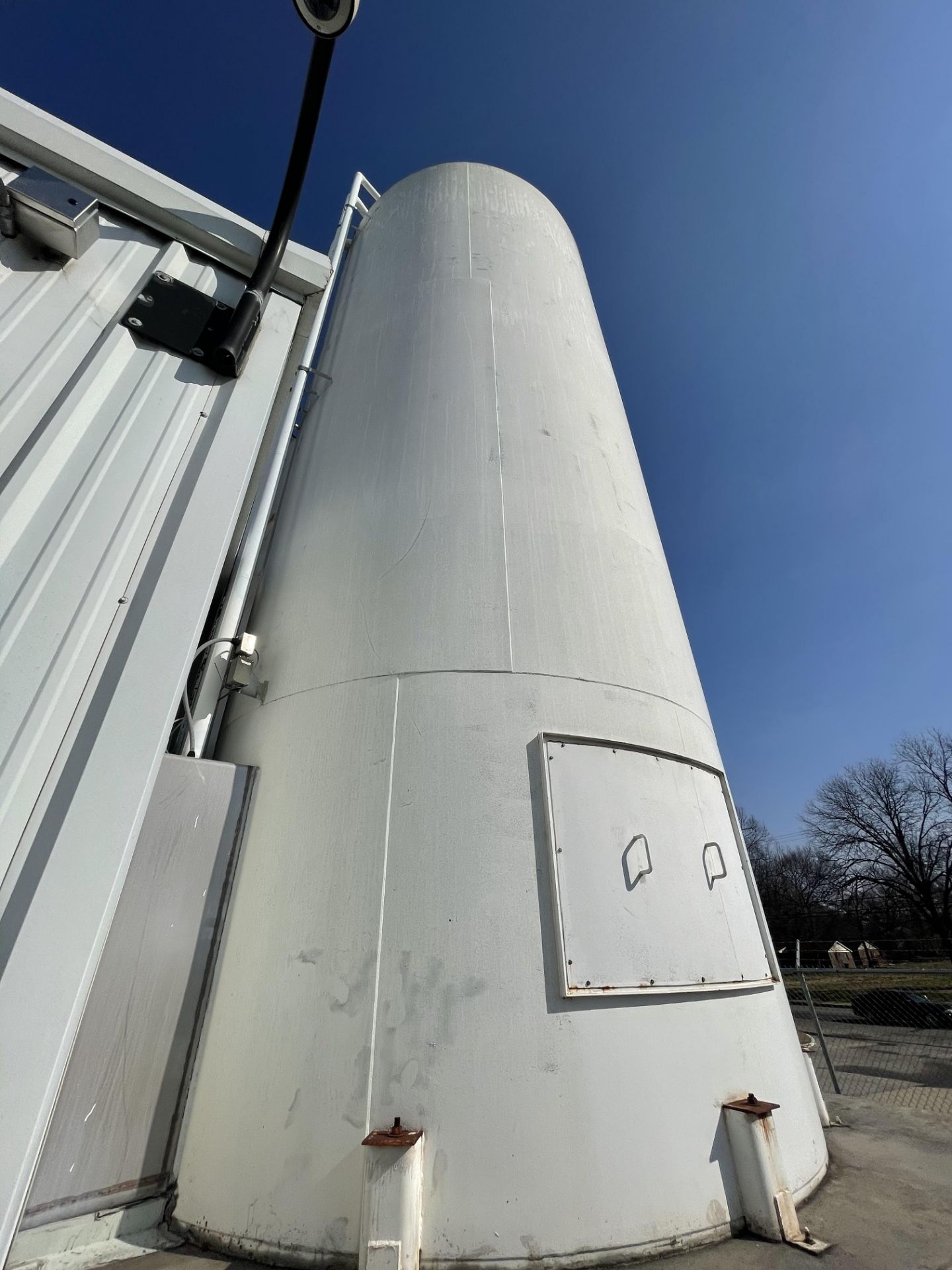 Walker 20,000 Gallon Stainless Steel Jacketed Silo