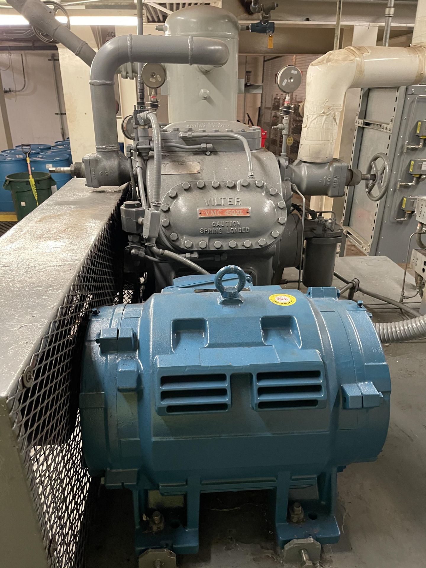 Vilter 450XL 125HP Ammonia Compressor - Image 5 of 7