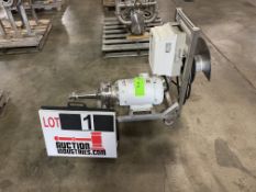 Waukesha 7.5HP Centrifugal Pump with Mobile Cart and Allen Bradely PowerFlex Drive