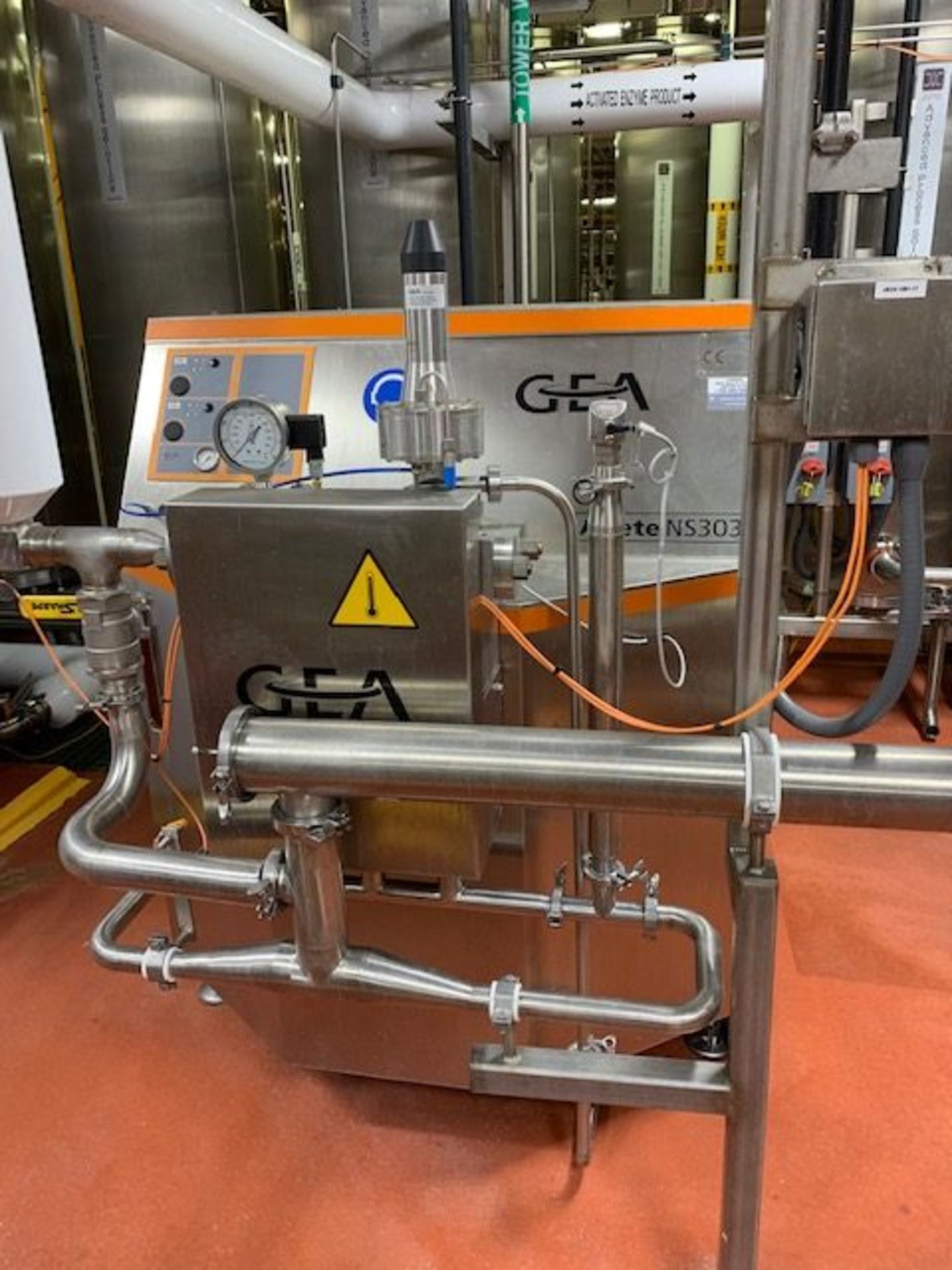 2018 GEA ARIETE NS3030 HOMOGENIZER PUMP