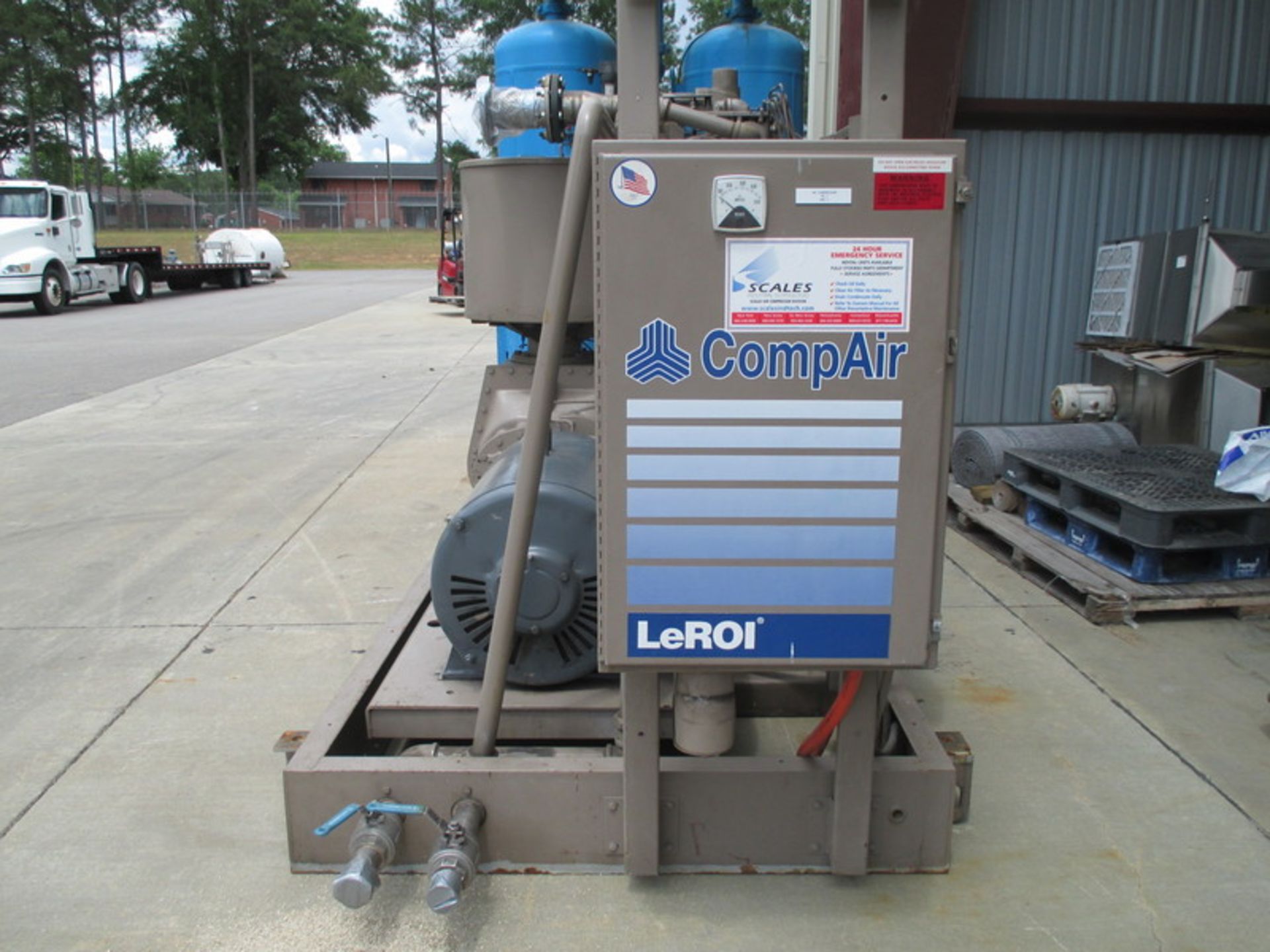 LeRoi Air Compressor Package - Image 5 of 11