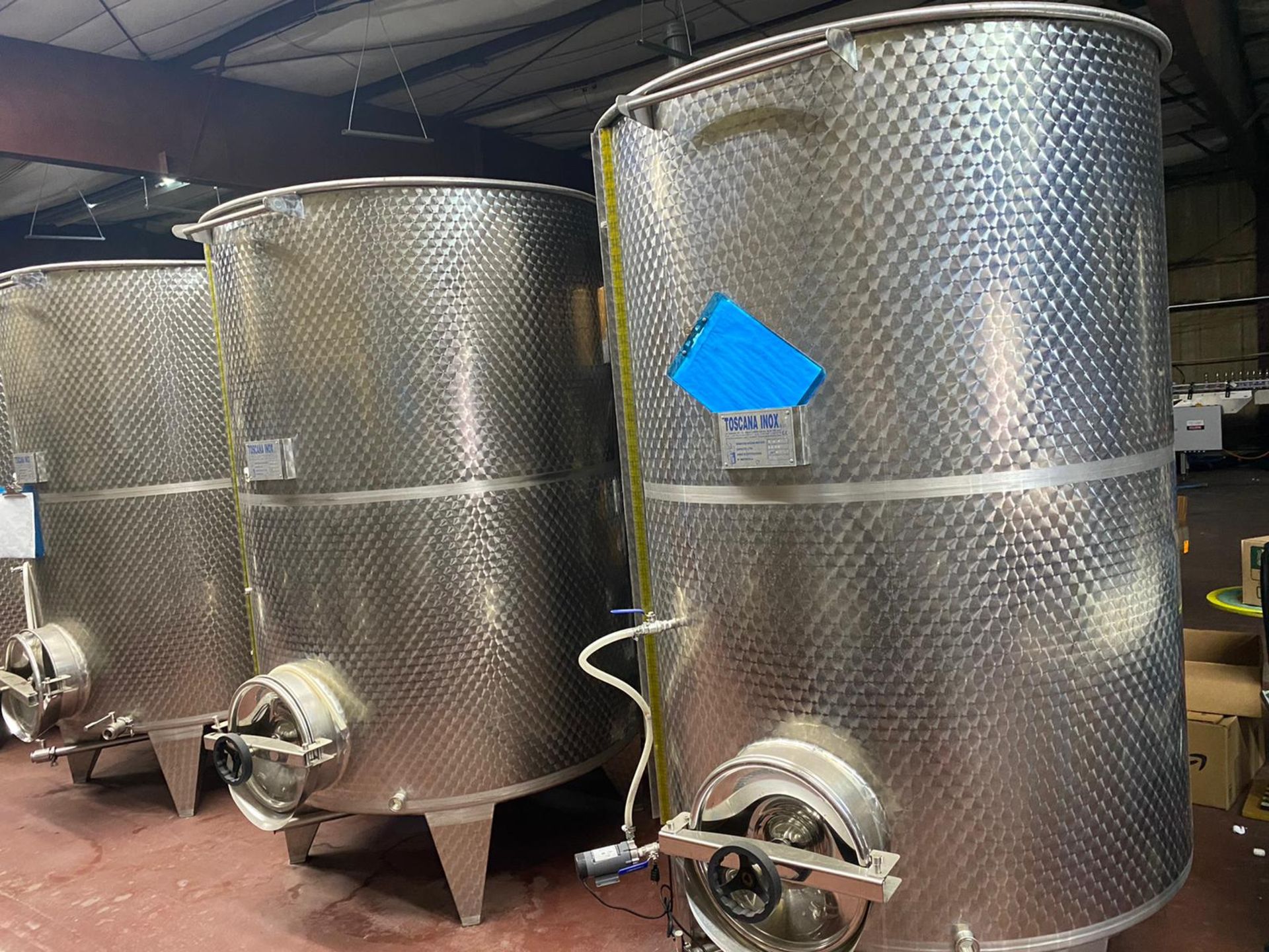 2018 Toscana Inox 3000L Open Top Stainless Steel Tank - Image 2 of 4