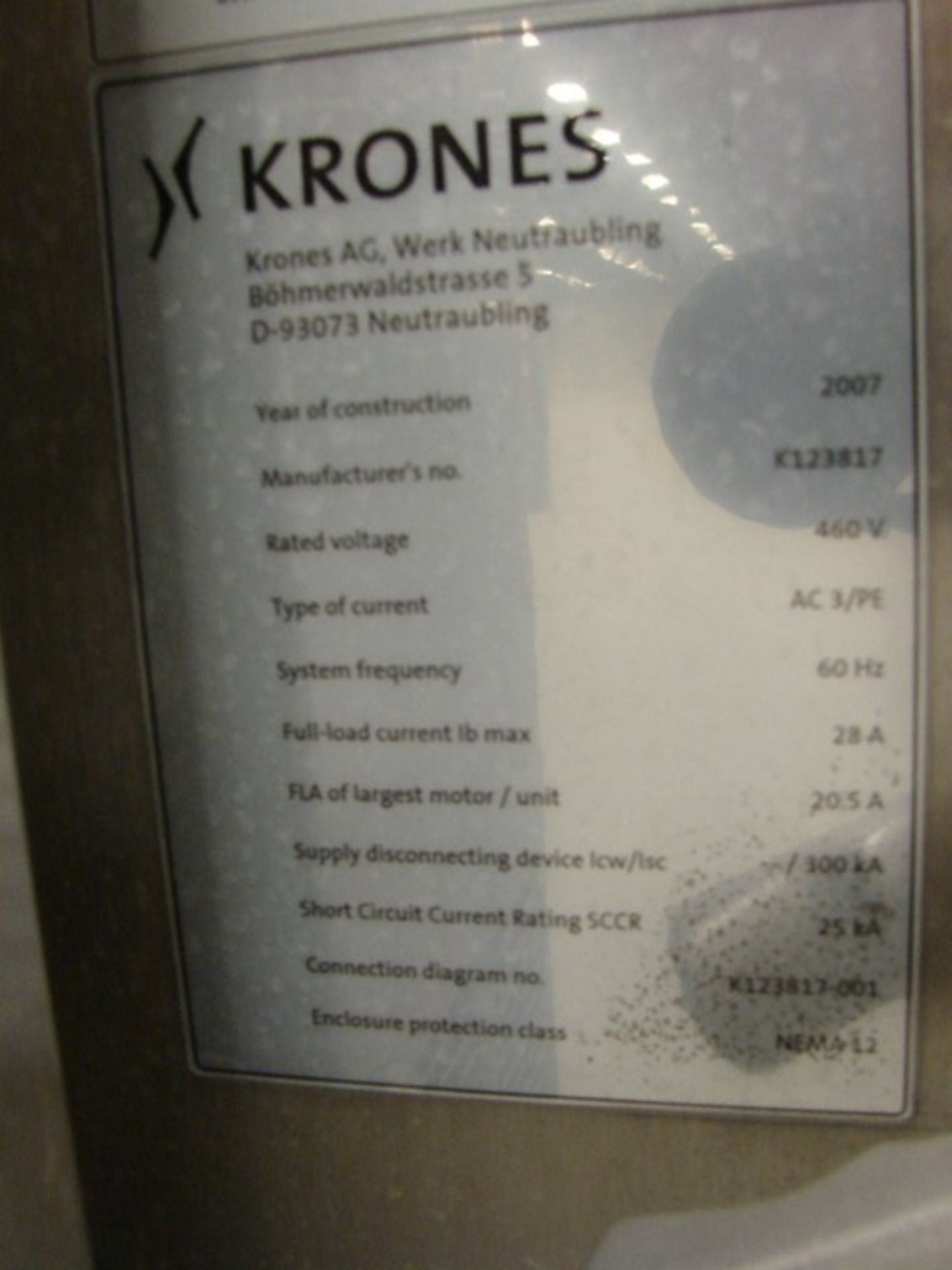 Krones Monobloc 66-22 Filler-Capper for Hot Fill - Image 3 of 15