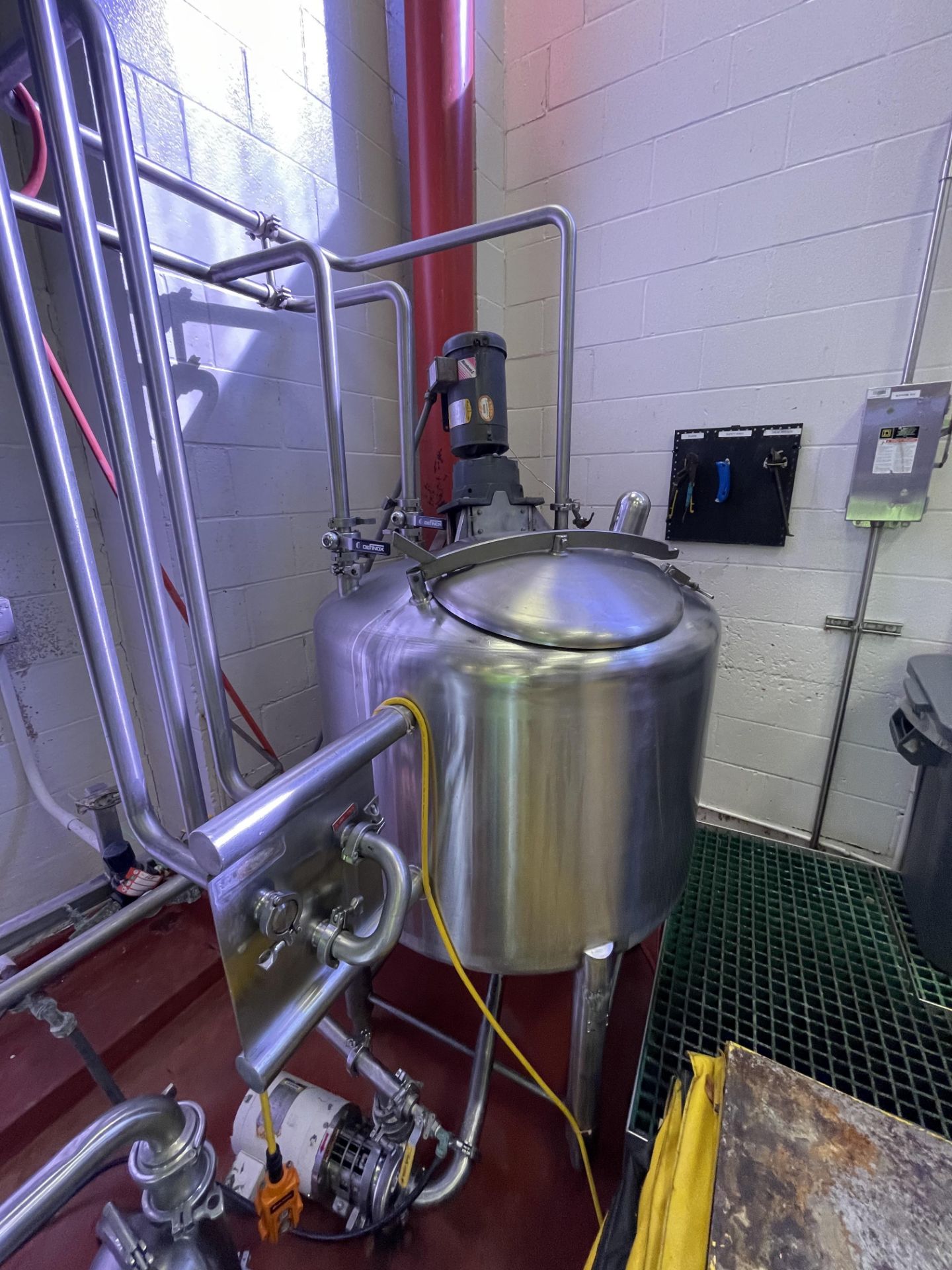 Crepaco 200 Gallon Stainless Steel Blend Tank