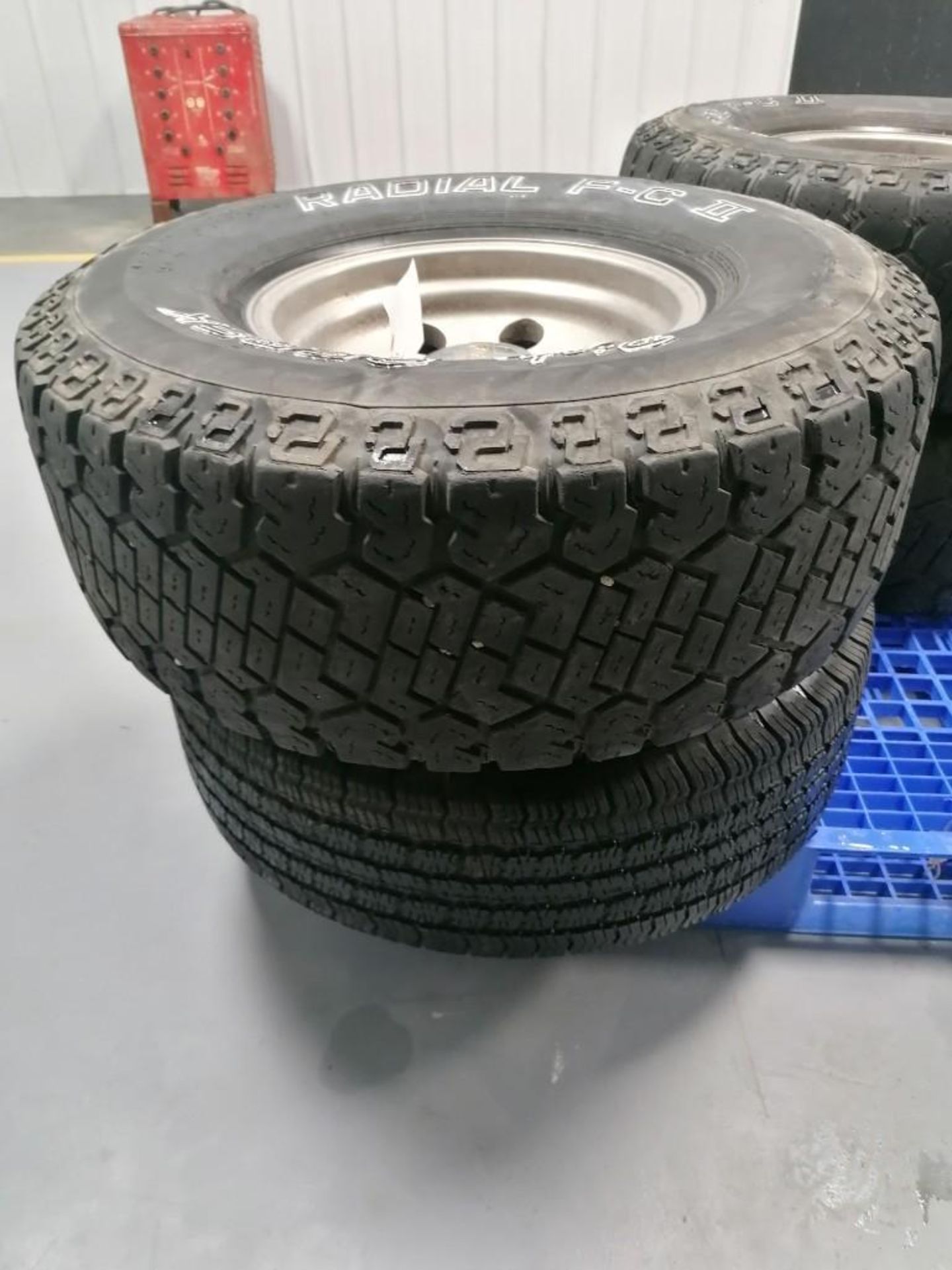 (4) Dick CEPEX Radial F-C II LT315 / 75 R16 Tires with 8 Hole Pattern Rims. Located in Mt. Pleasant, - Image 3 of 10