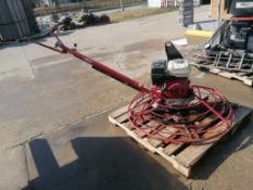 (1) 46" Allen 446 Basic Walk-Behind Trowel Serial #4460413012 with Honda GX270 Engine. Located in