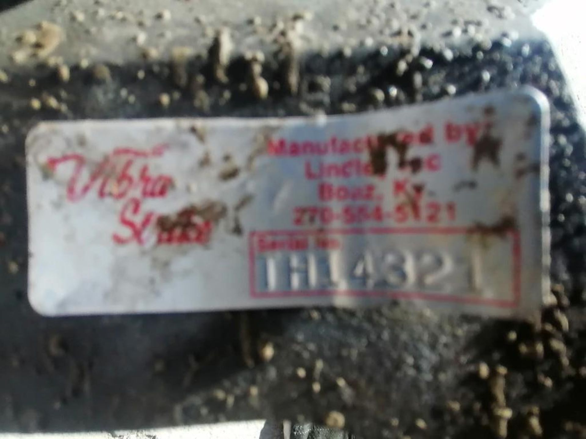 (1) Lindley Vibra Strike Screed, Serial #TH14321 with Honda GX35 Stroke 4 Engine & 12' Screed. - Image 11 of 12