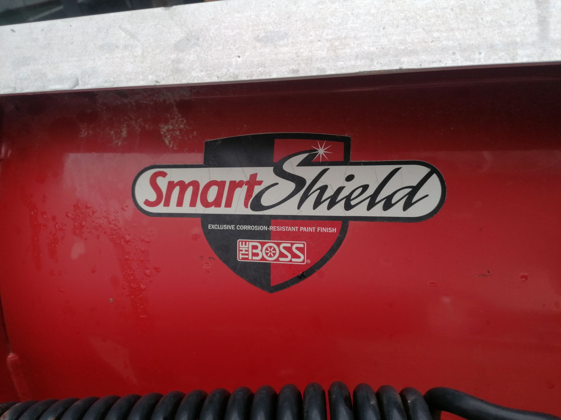 (1) 8' 2" THE BOSS Power-V Snow Plow, Serial #BC086809. Located in Mt. Pleasant, IA. - Image 10 of 20