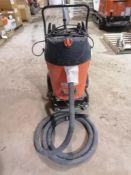 (1) Husqvarna DC3000 Dust Vacuum, Serial #010038. Located in Lincoln, NE.