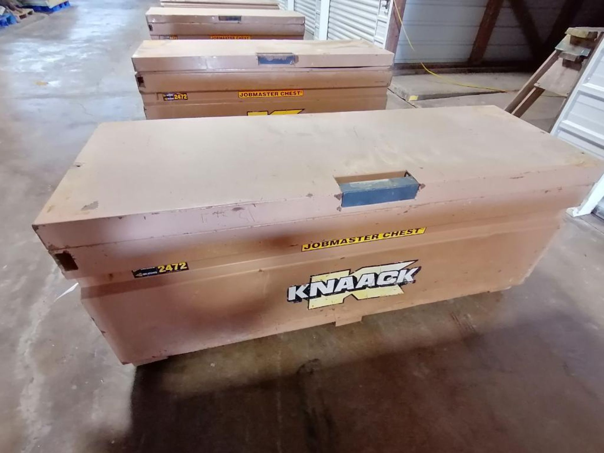 KNAACK Job Box Model 2472. Located in Mt. Pleasant, IA.