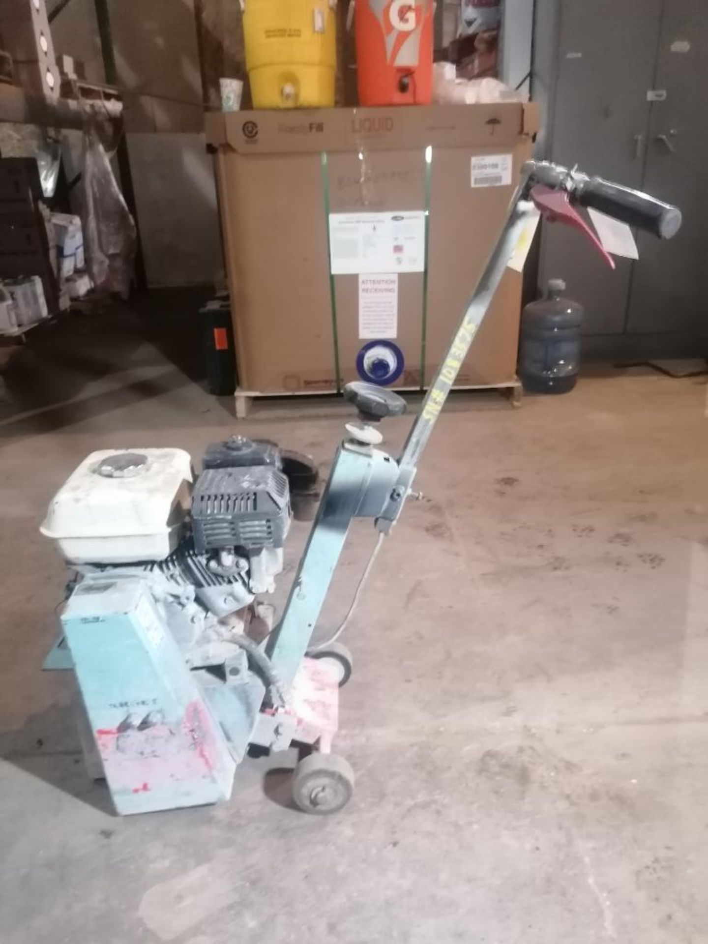 (1) Target Concrete Planner Grinder Scarifier Serial #1083575 with Cyclone Air Cleaner & Honda GX160 - Image 2 of 9